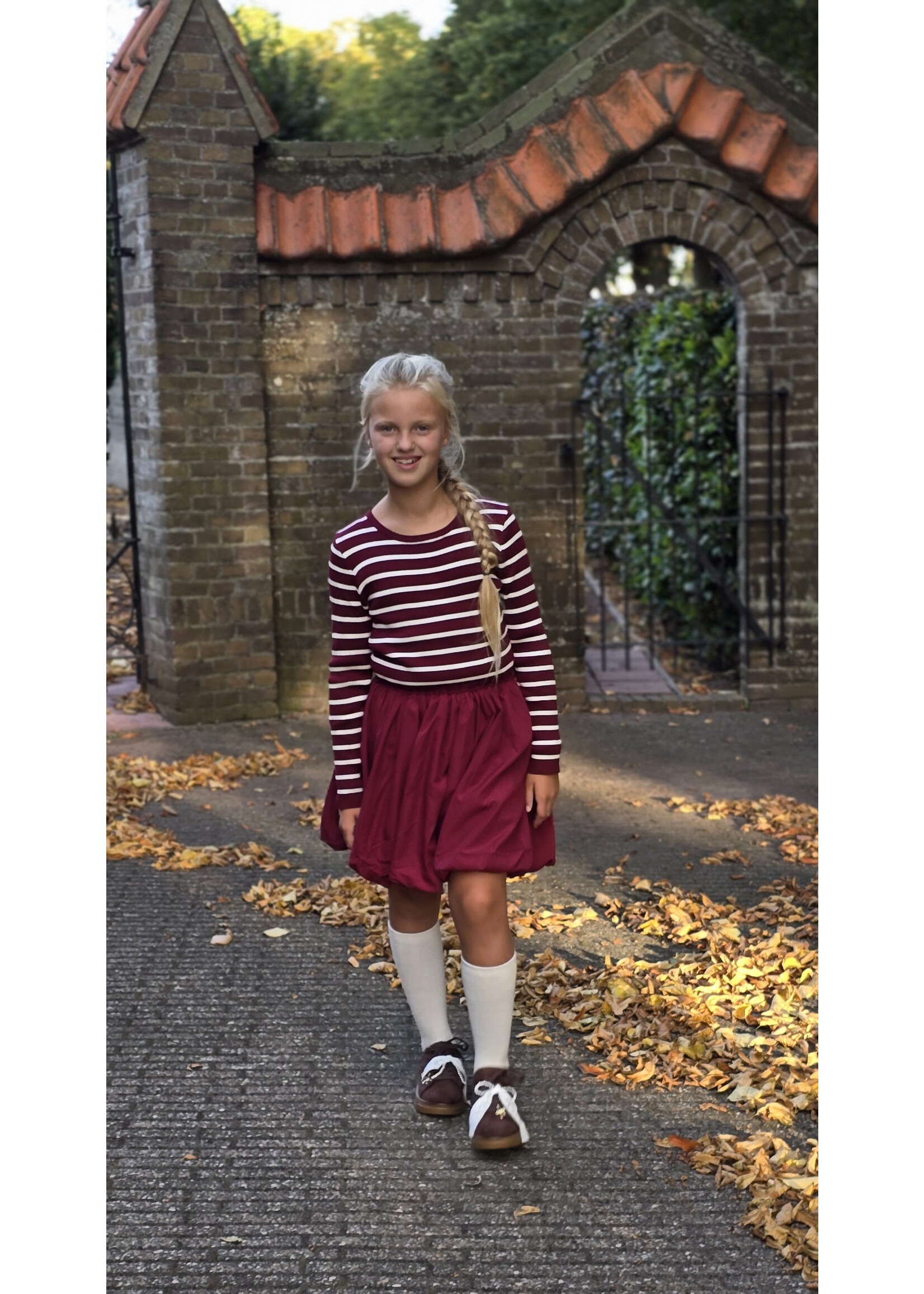 Ballonjurk twee kleuren