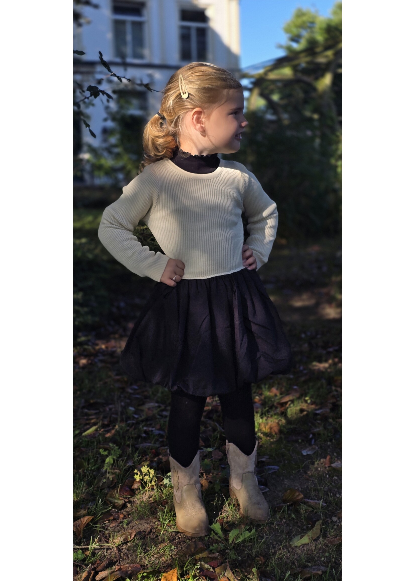 Ballonjurk Ilse twee kleuren