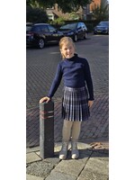 Geblokt rokje twee kleuren