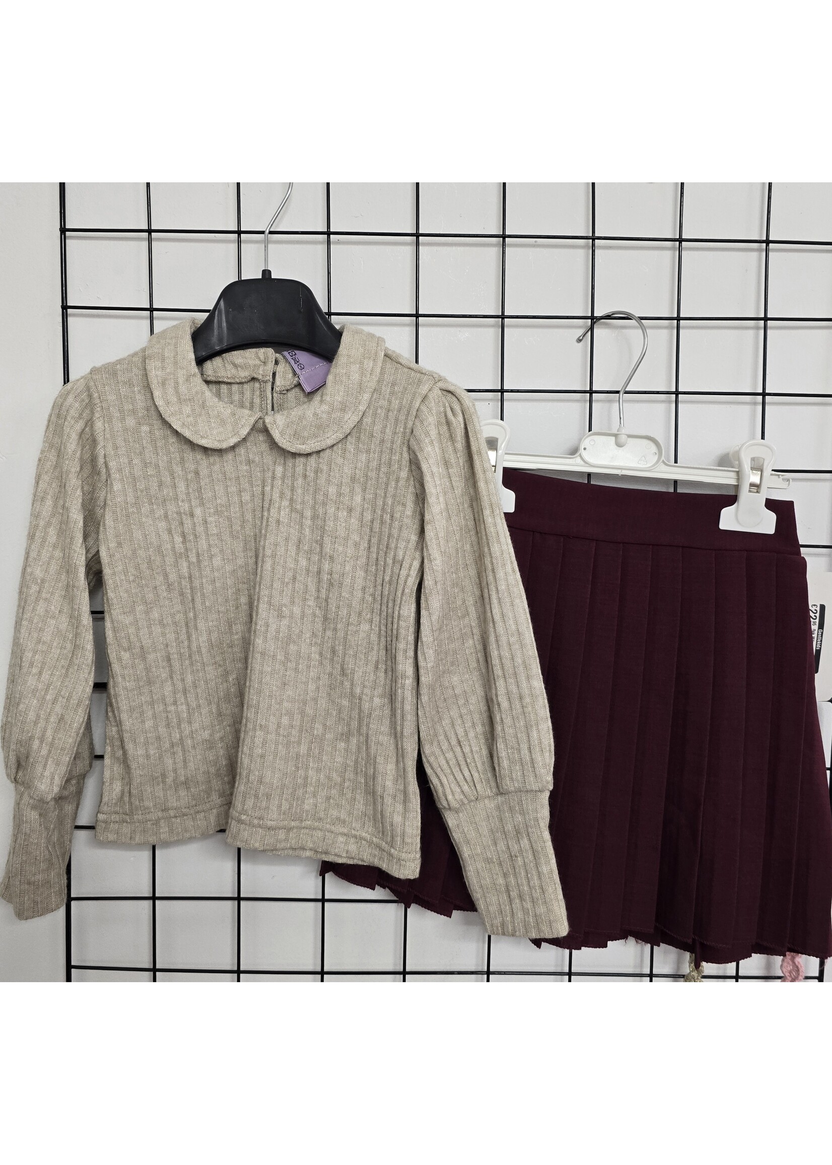 Top Eline met rond kraagje