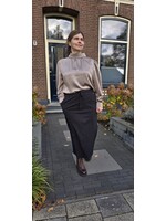 Satijnen blouse