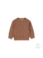 Baby sweater bruin