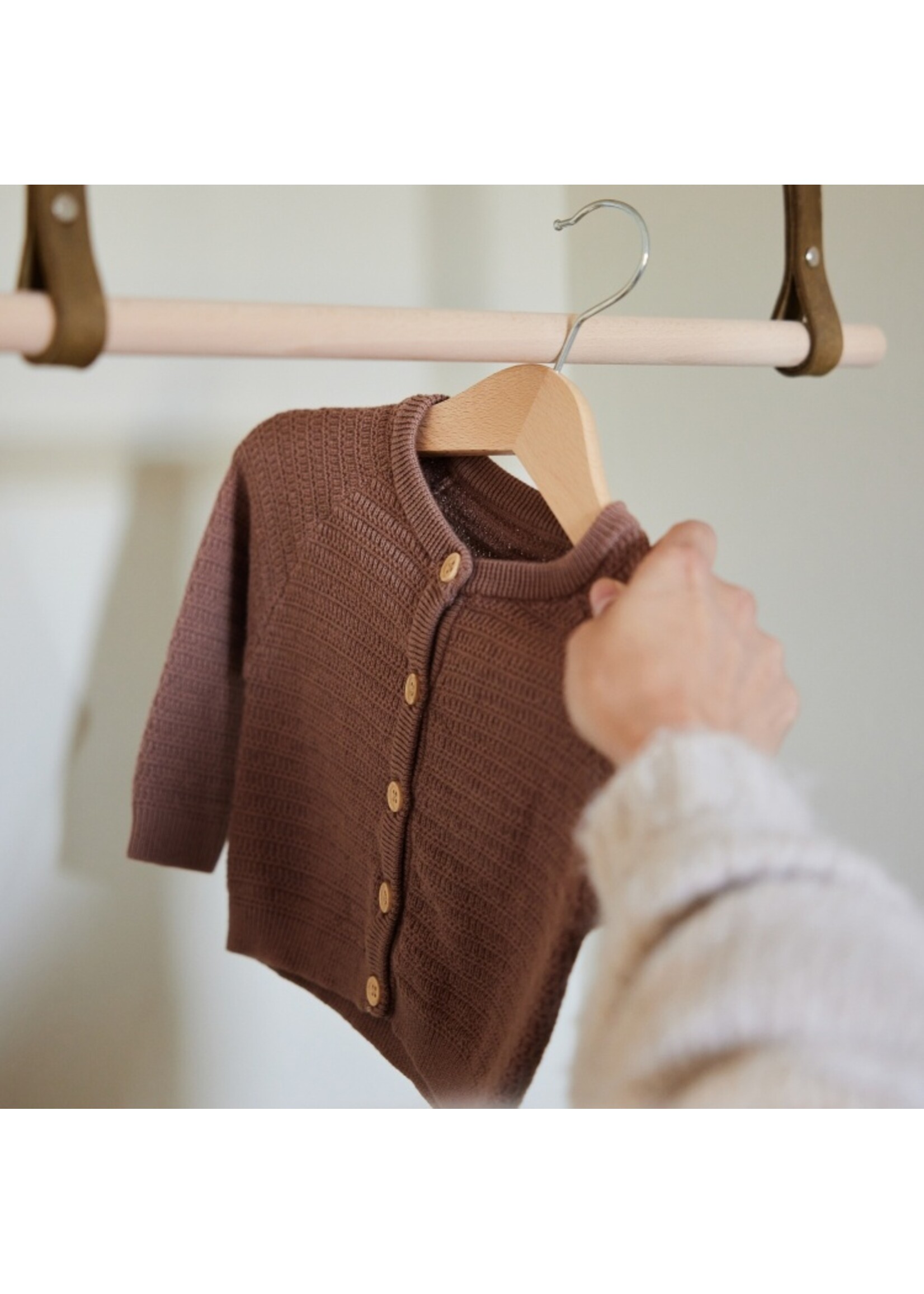 Baby vestje Bruin Universeel