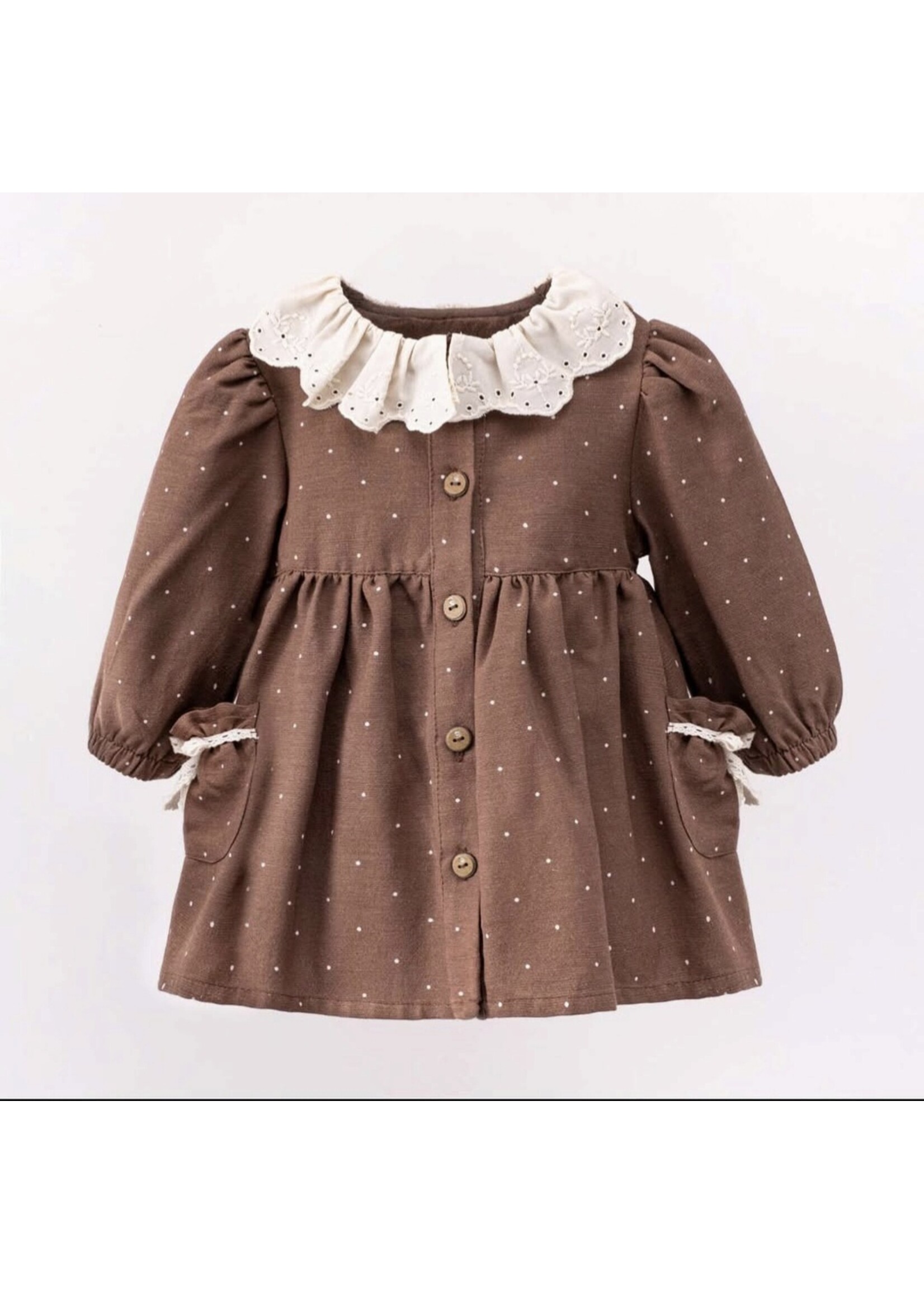 Dot jurkje Bruin