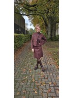 Suédine jasje twee kleuren