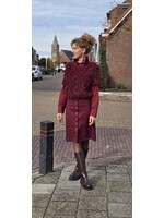 Franje top korte mouw