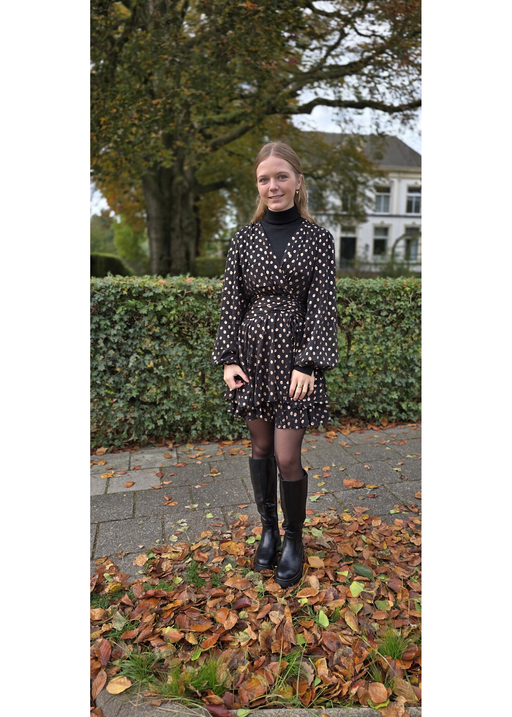 Dot dress  twee kleuren