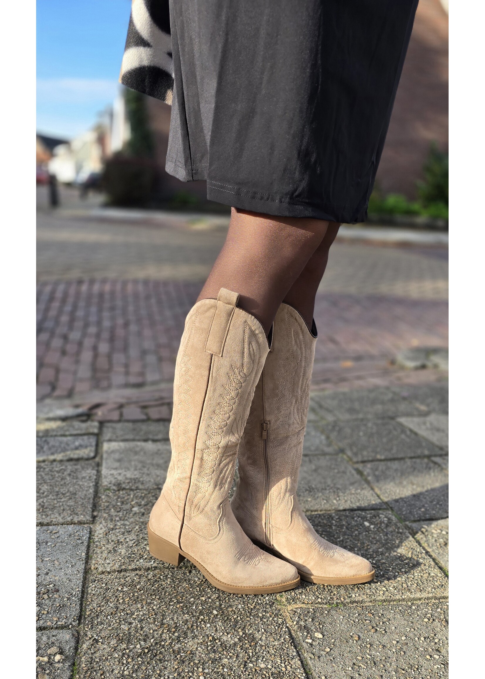 Cowboy laars khaki Rhodé