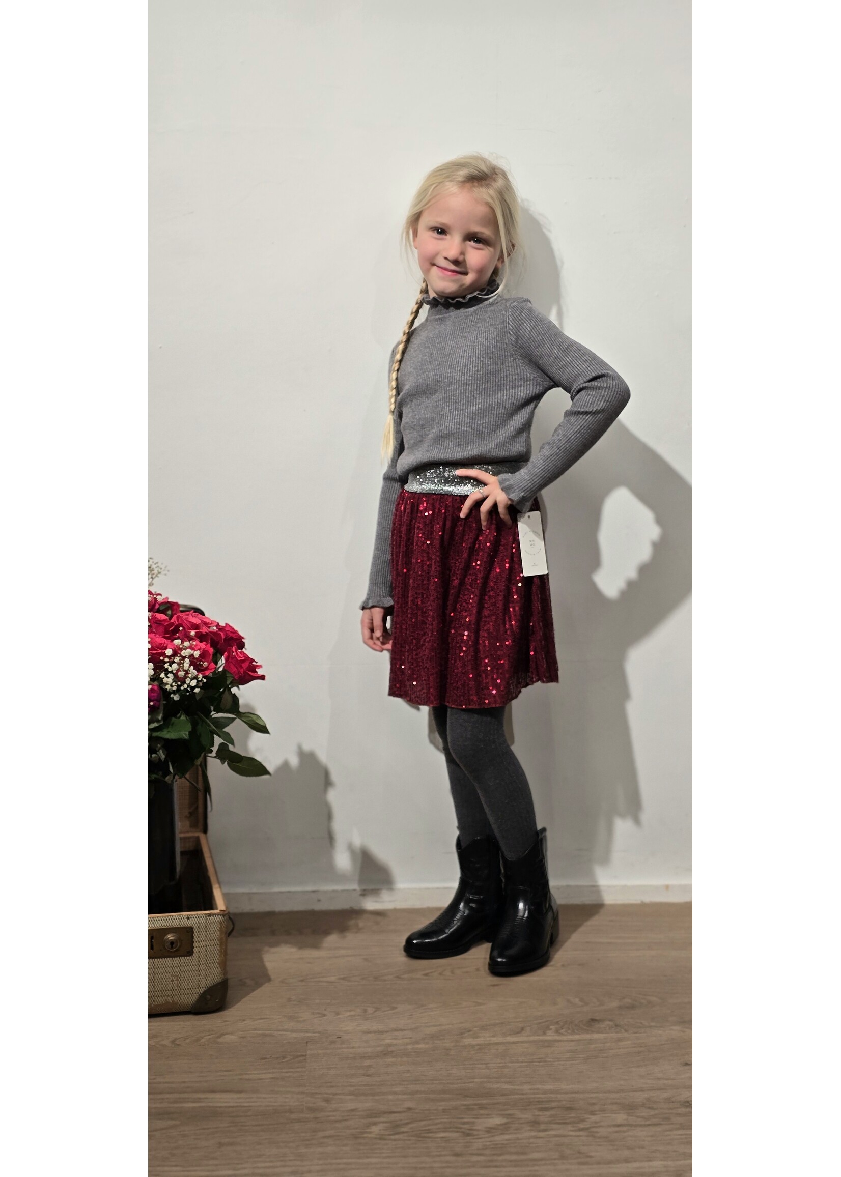 Feest rokje twee kleuren