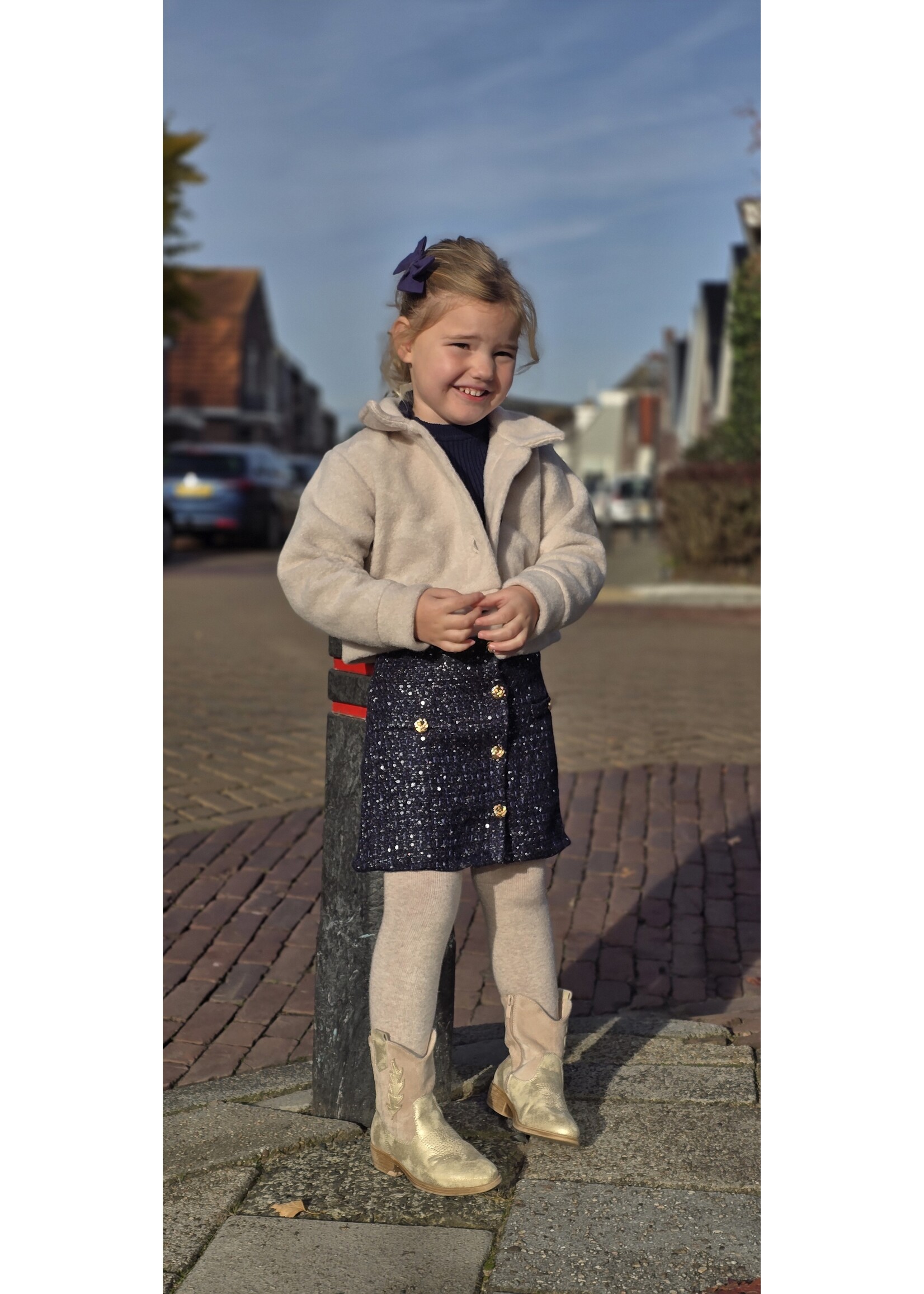 Kit kleur  wollen  jasje