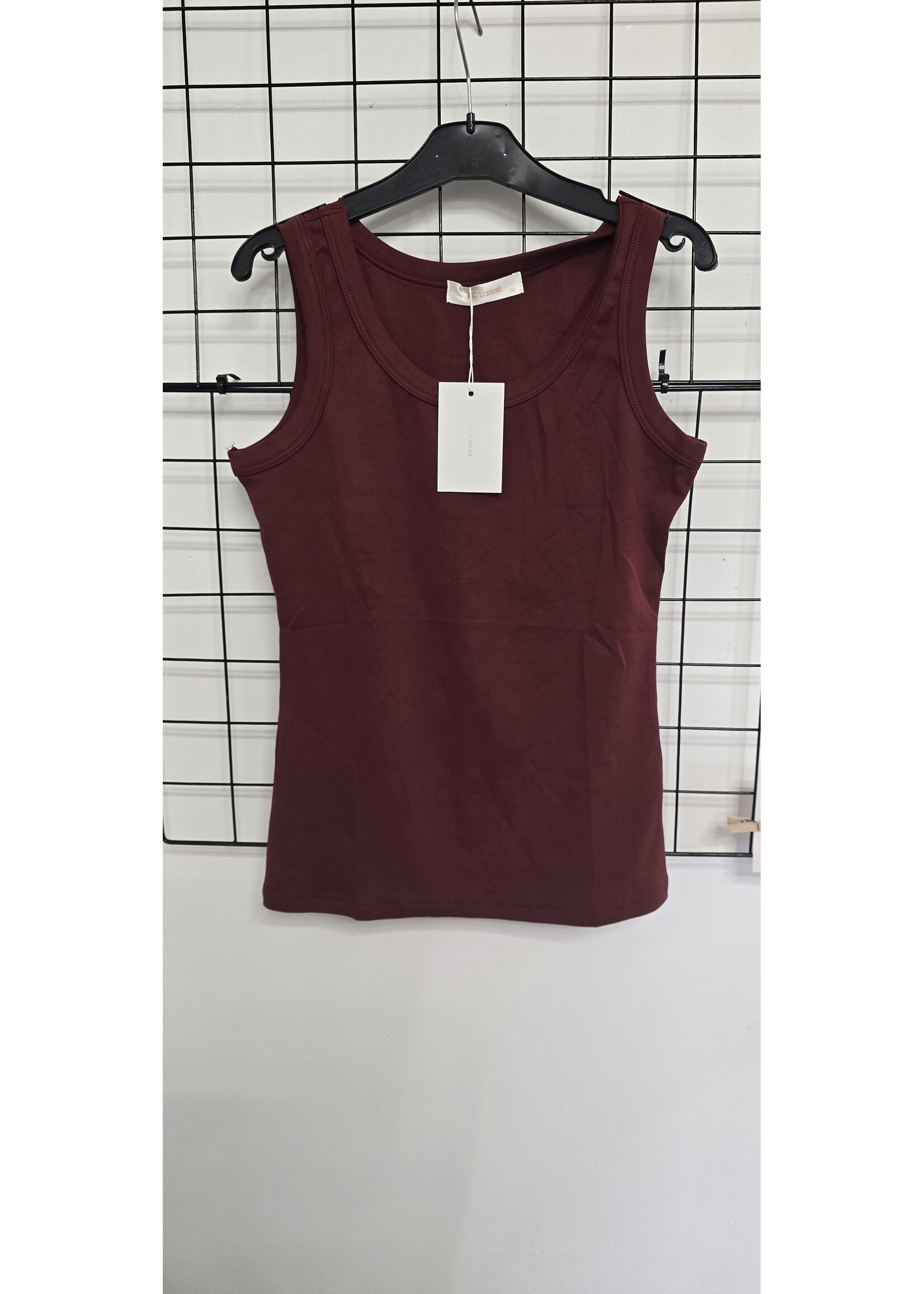 Hemd ronde hals glad