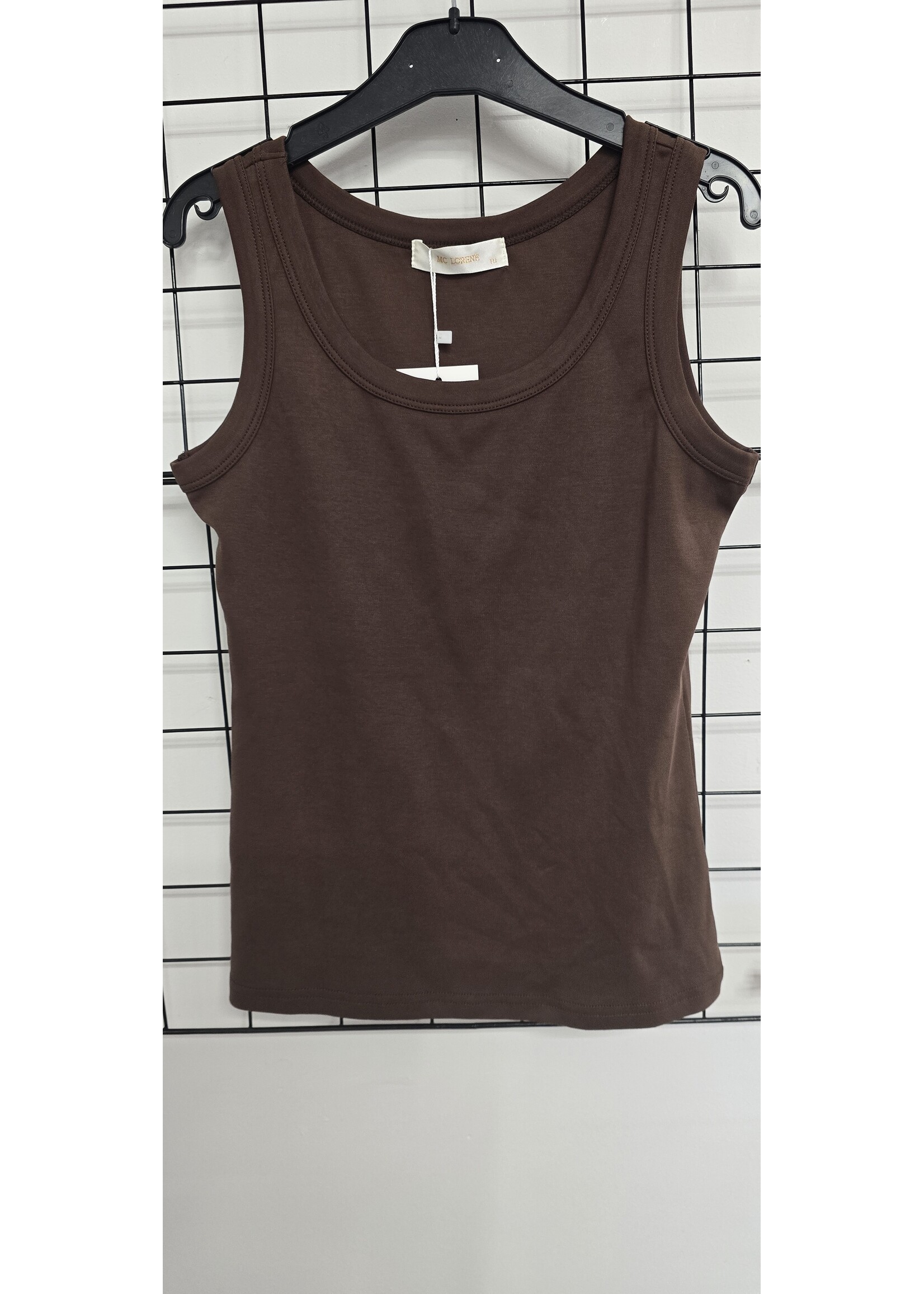 Hemd ronde hals glad