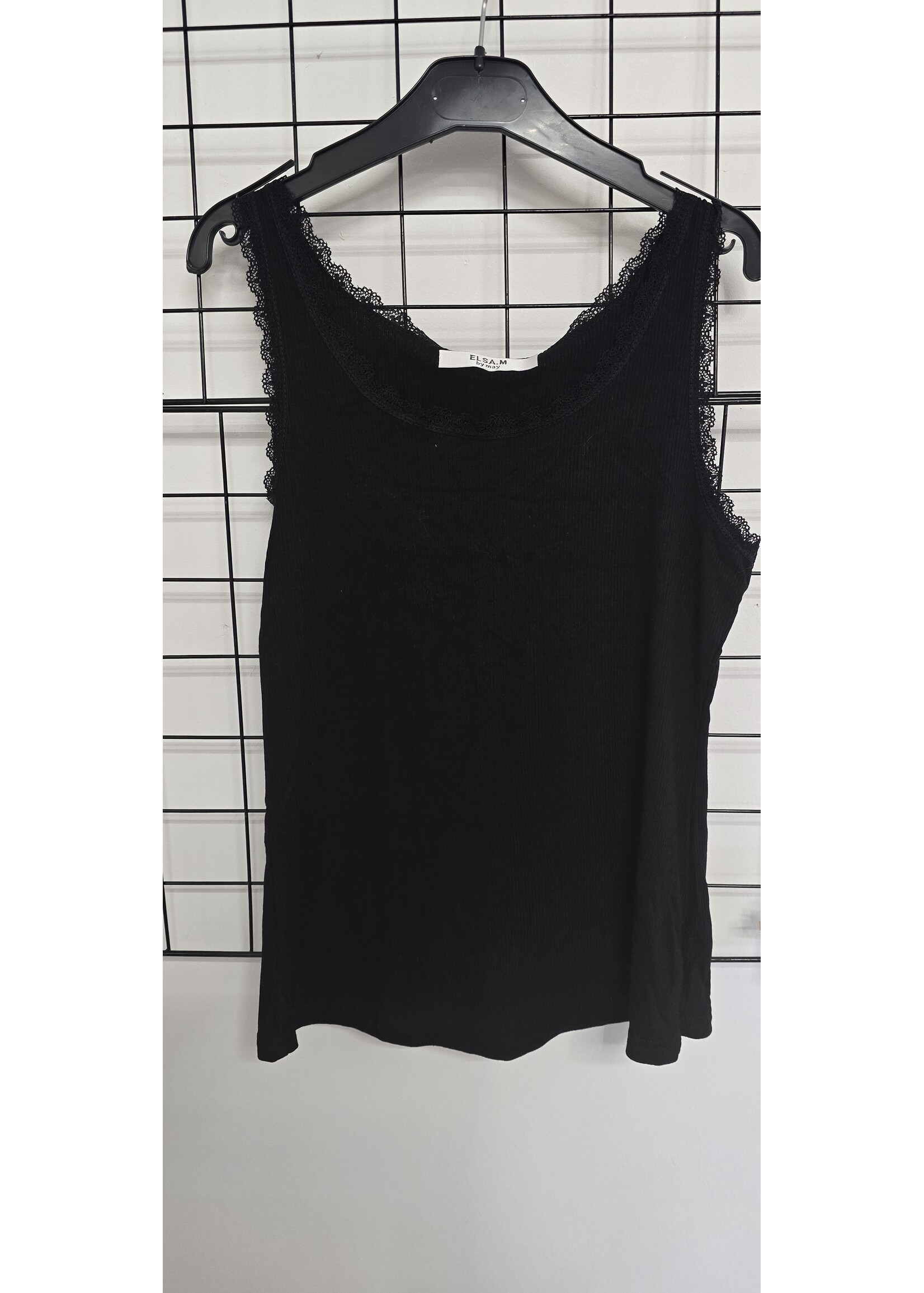 Hemd met kanten randje Beige 1 maat