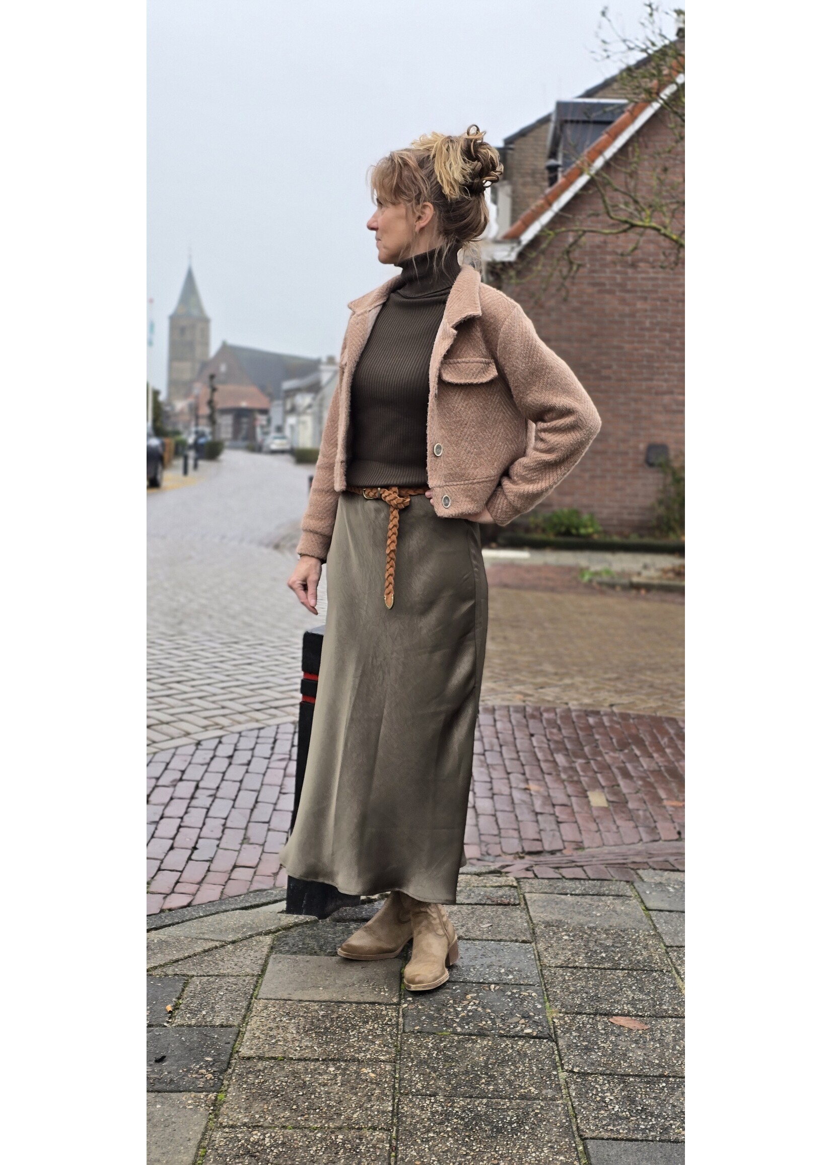 Satin skirt verschillende kleuren