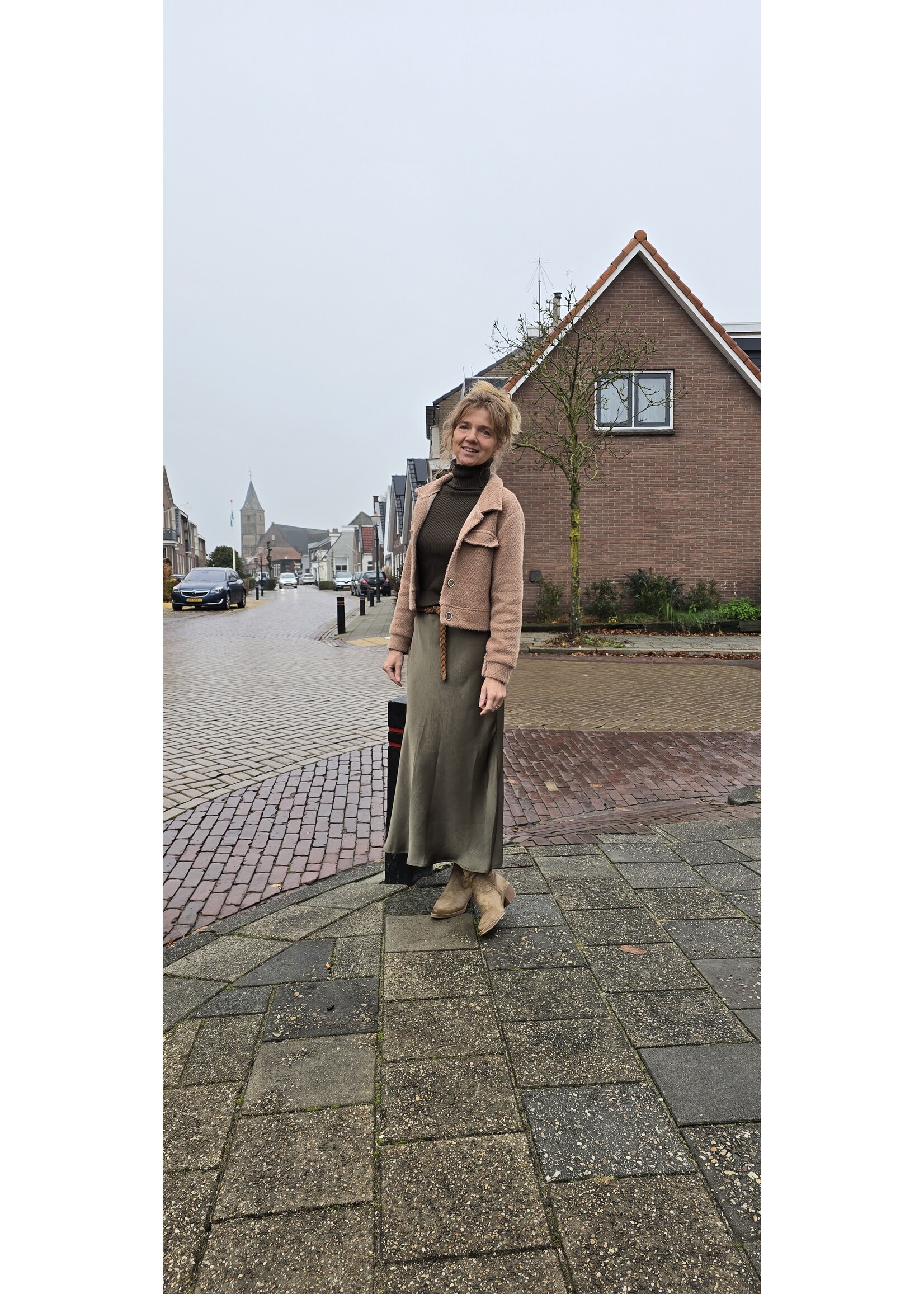 Satin skirt verschillende kleuren