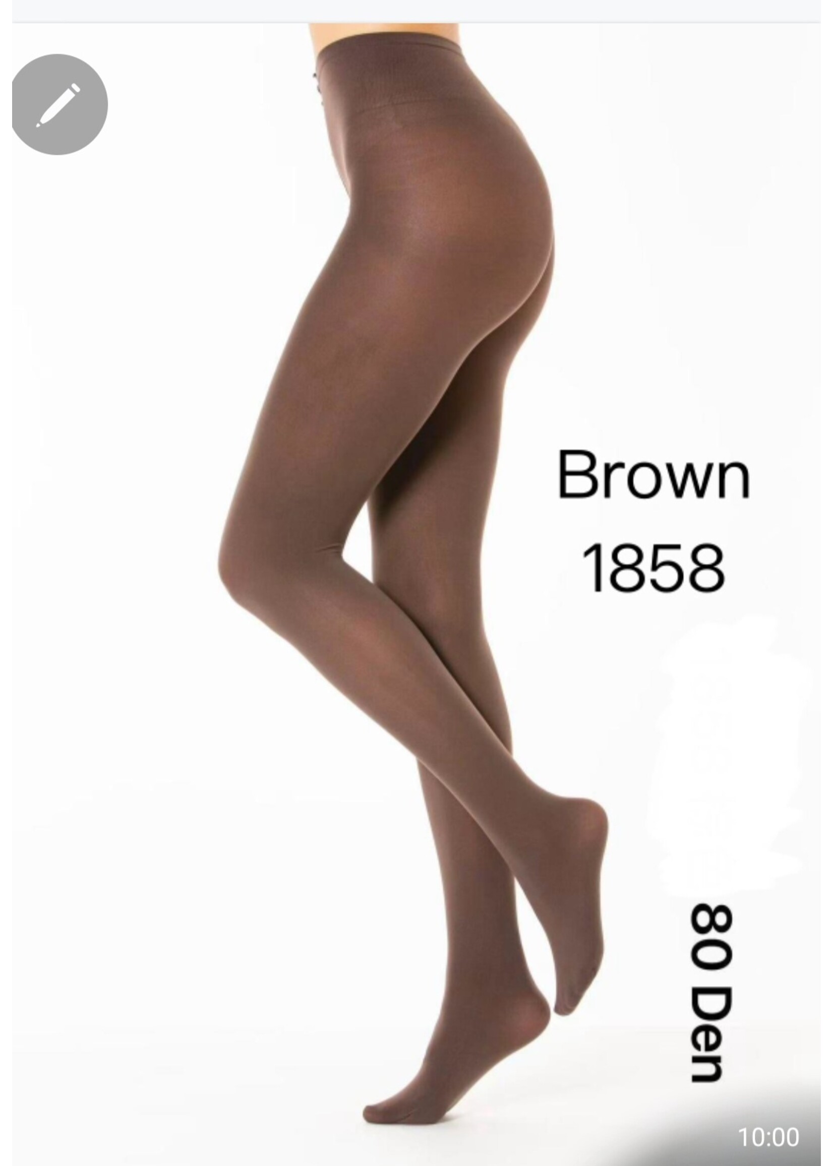 Panty Brown per drie stuks