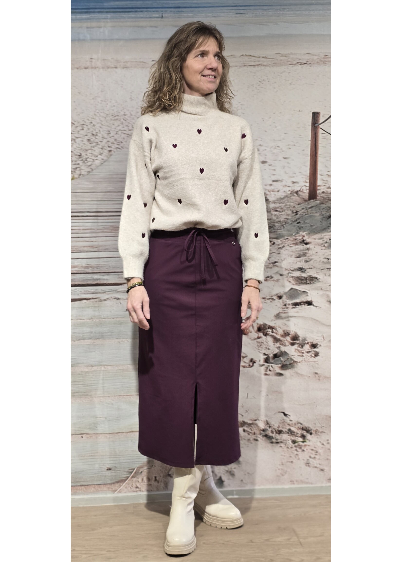 Hartjes trui drie kleuren