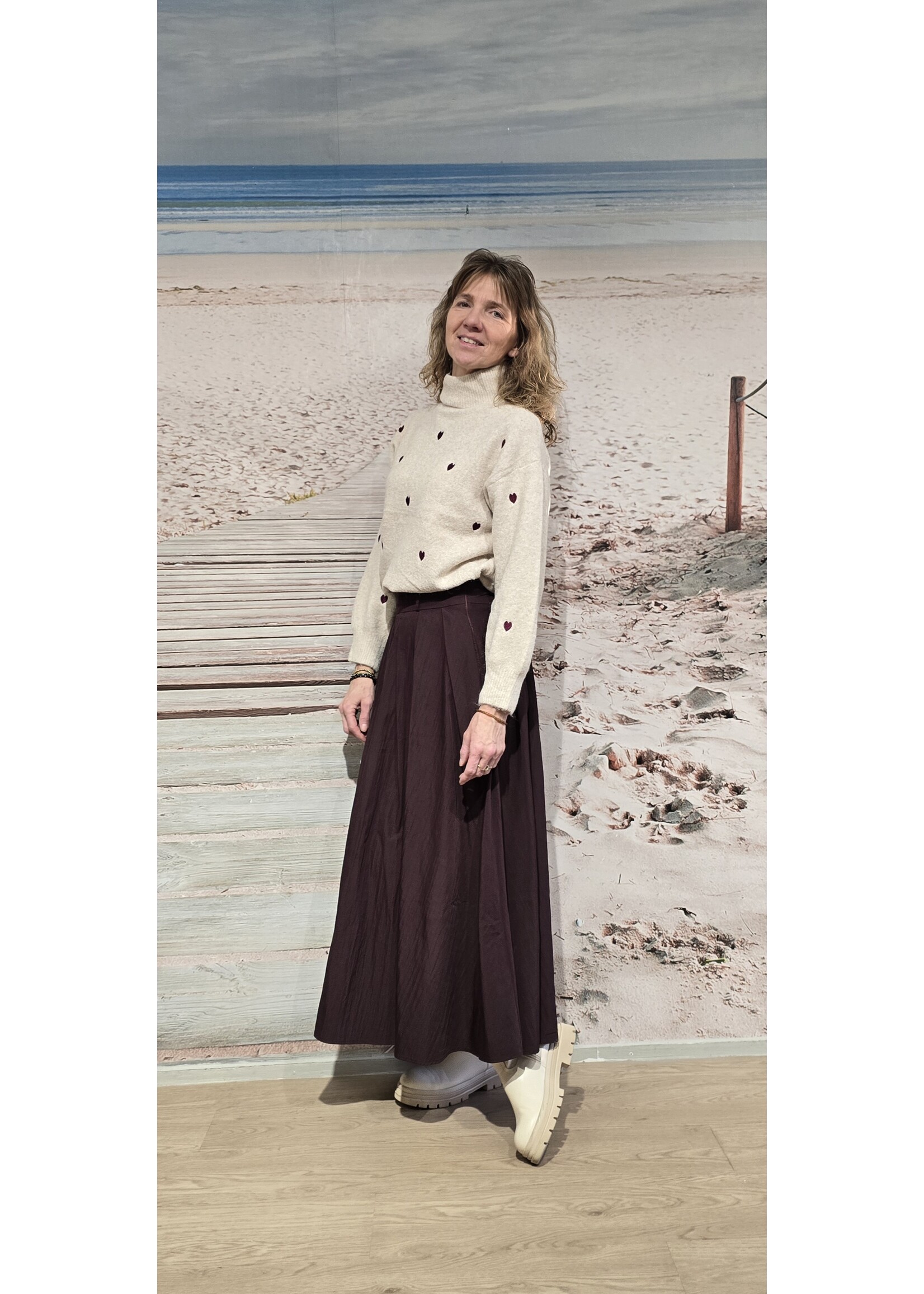 Hartjes trui drie kleuren