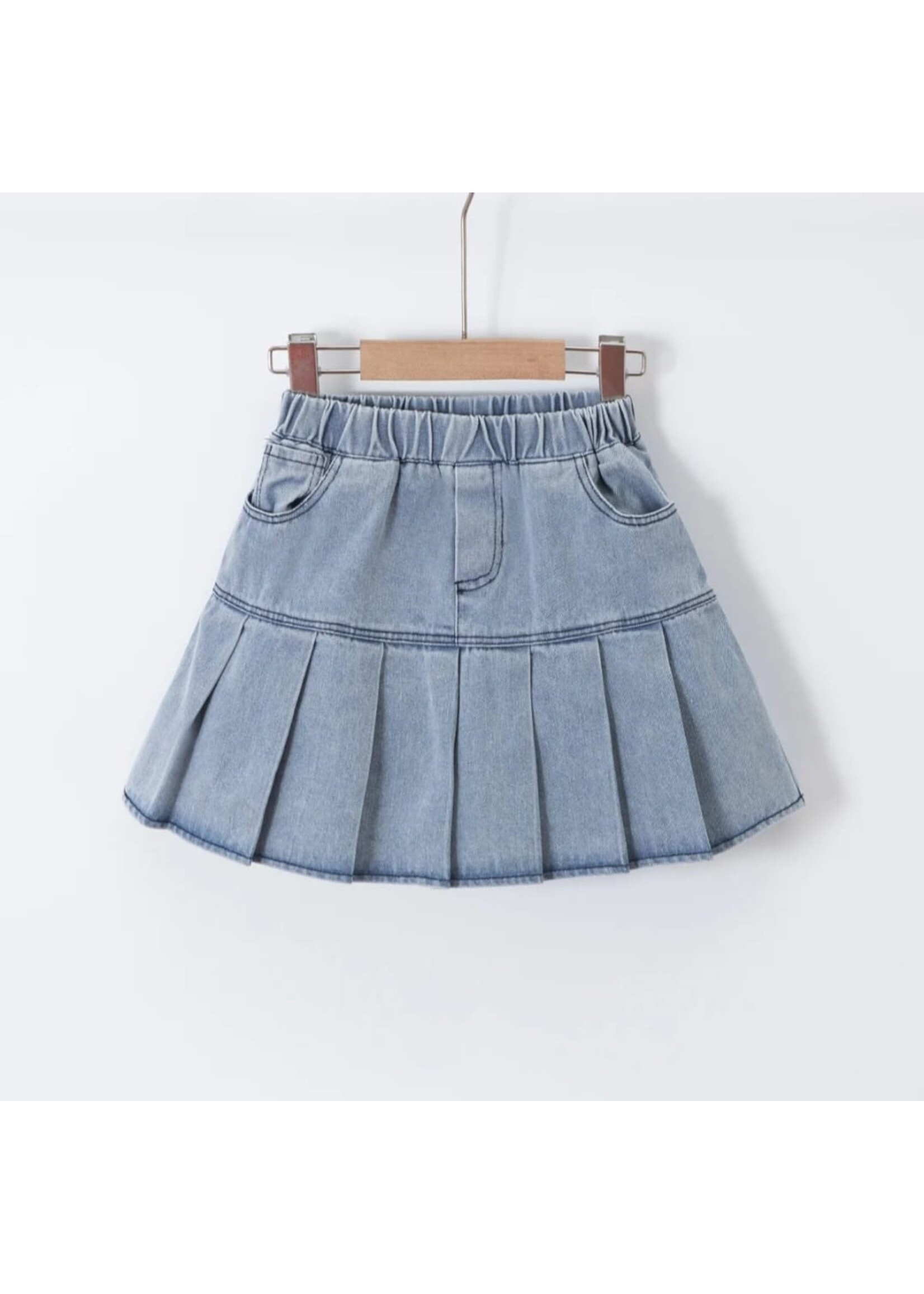 Jeans rok twee kleuren
