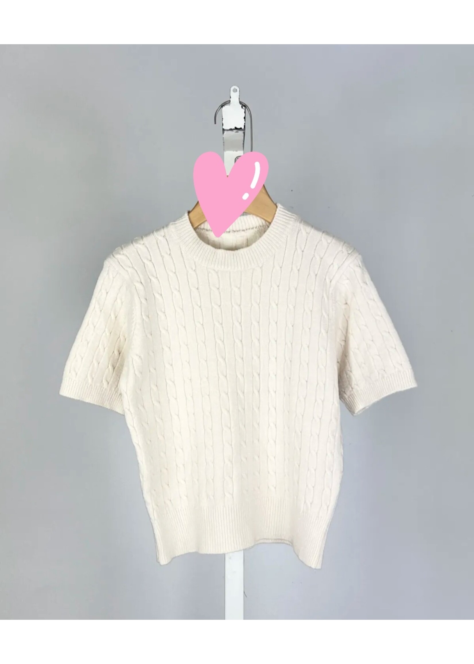 Knitwear top meer kleuren kabel