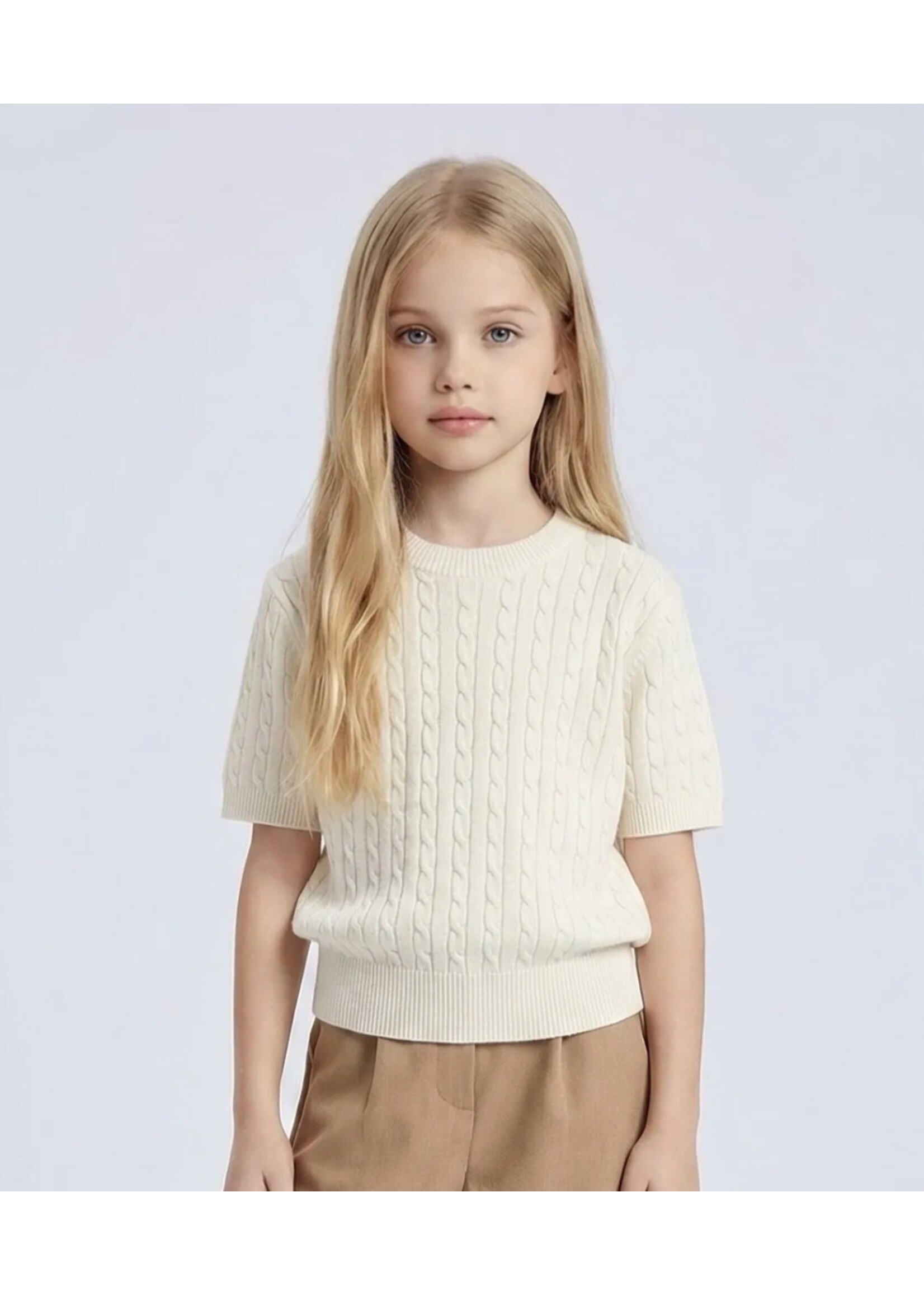 Knitwear top meer kleuren kabel