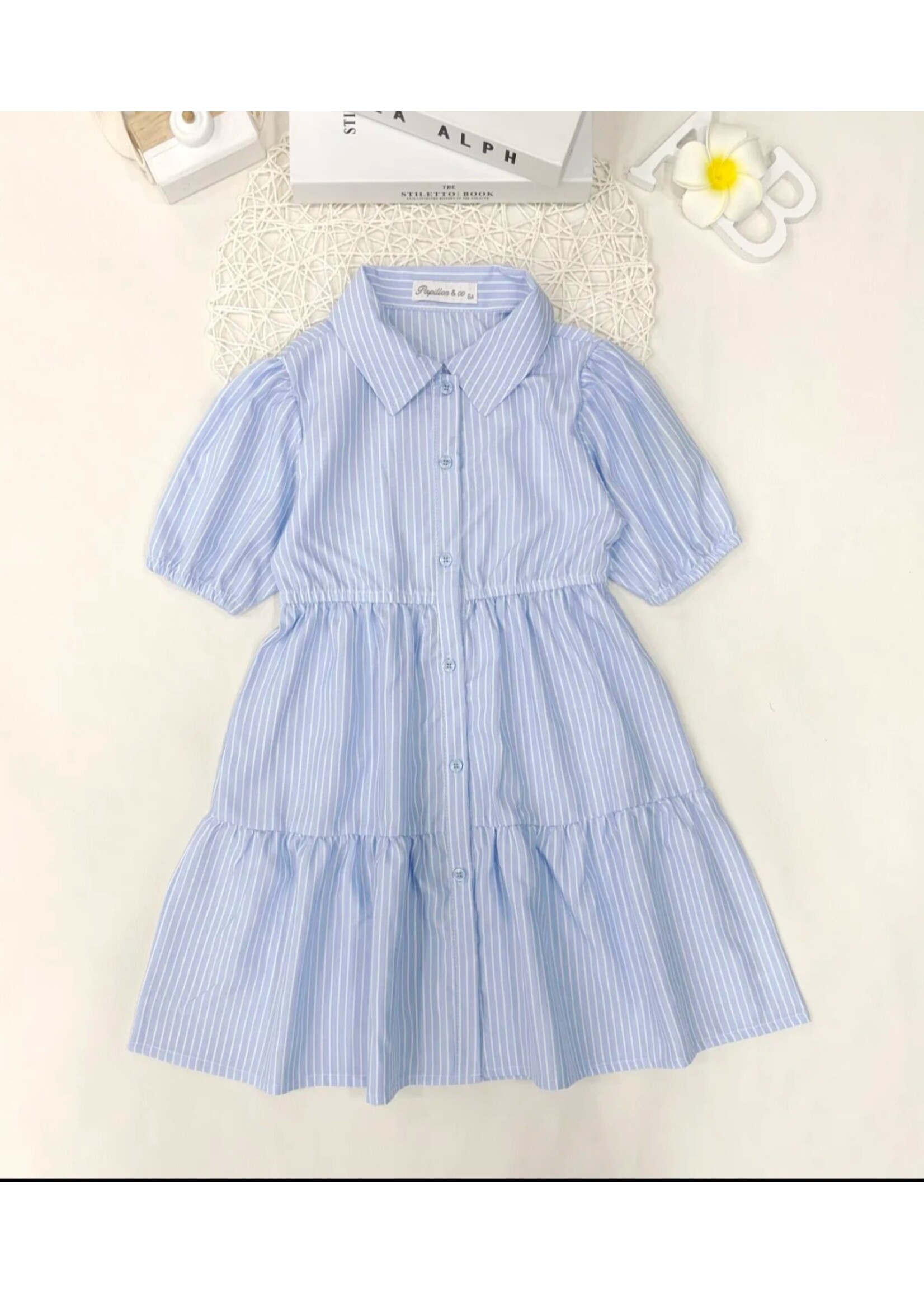 Jurk  Marith drie kleuren