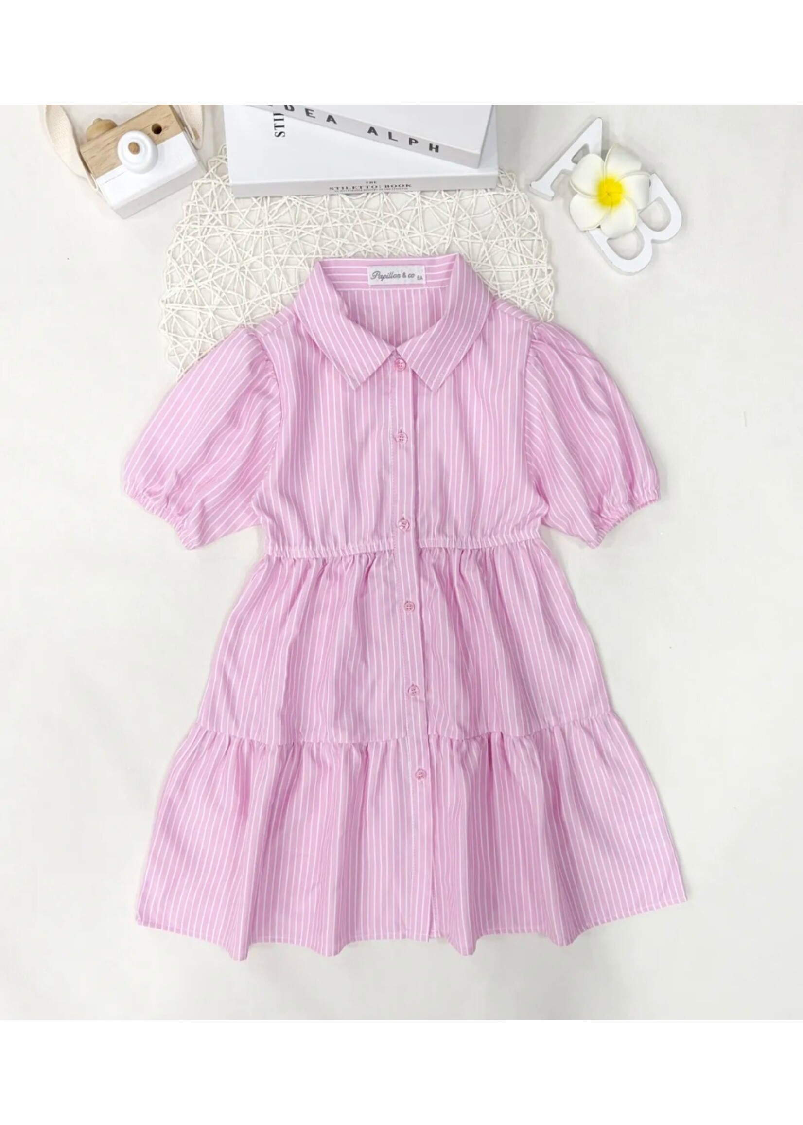 Jurk  Marith drie kleuren