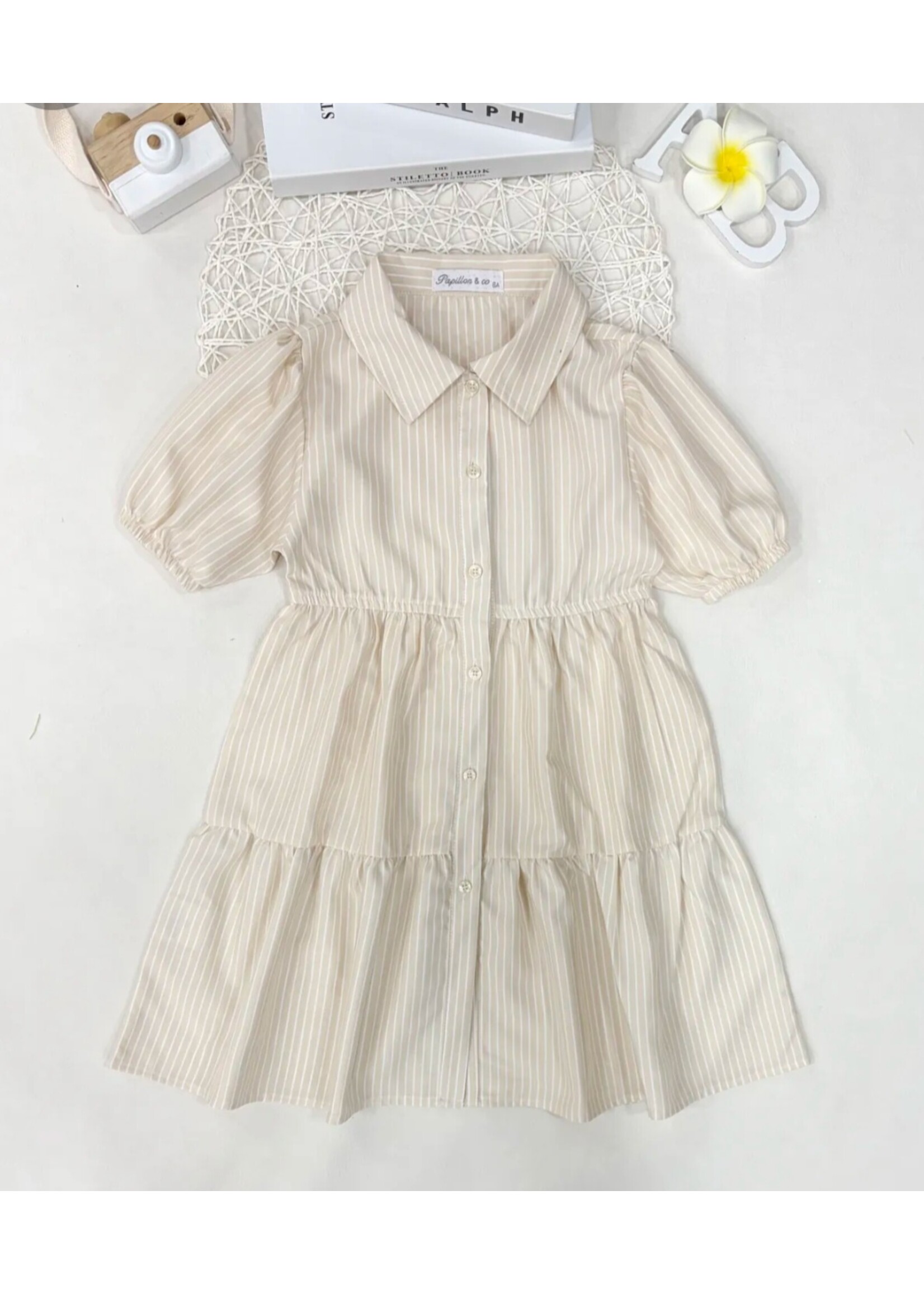 Jurk  Marith drie kleuren