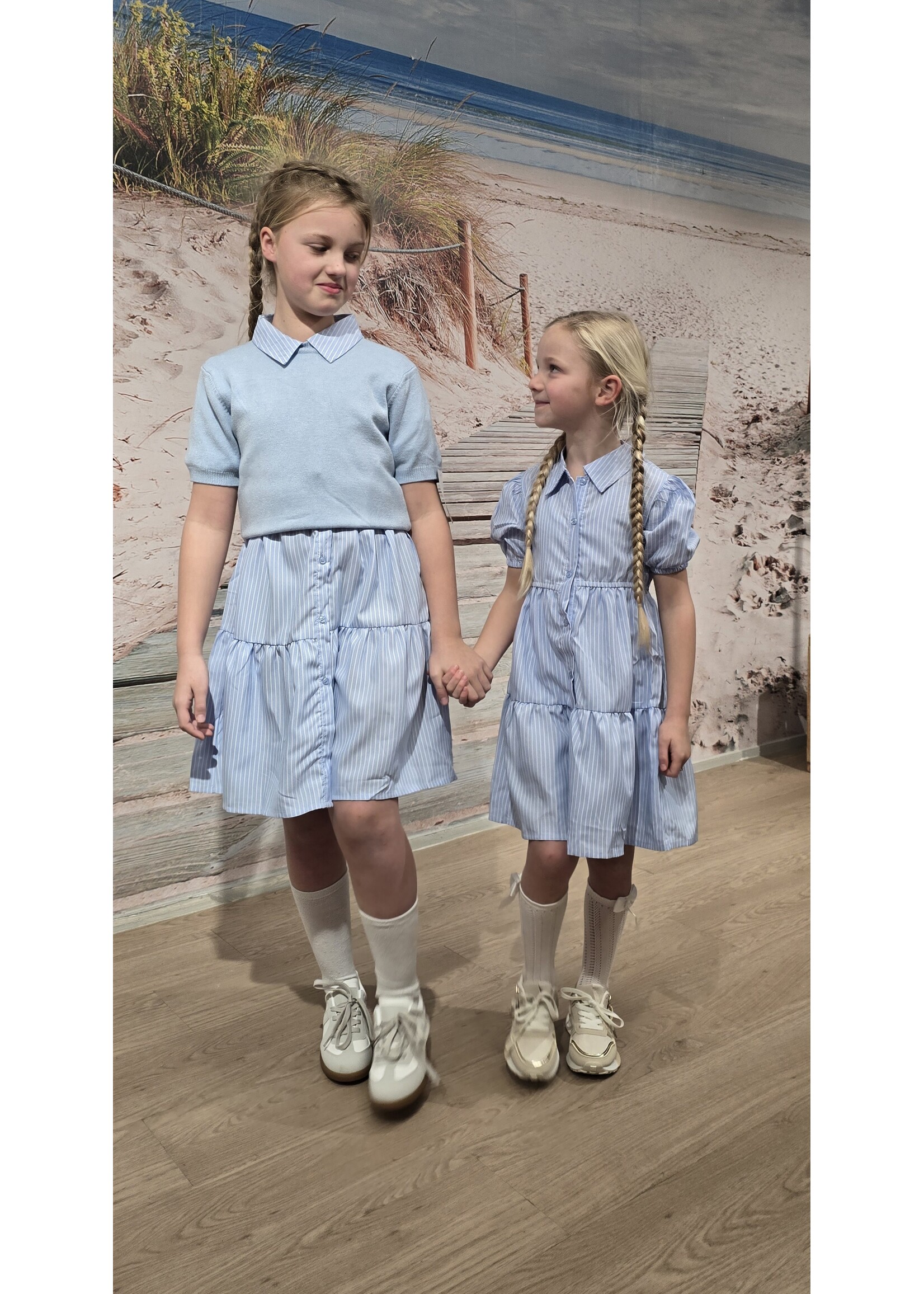 Jurk  Marith drie kleuren