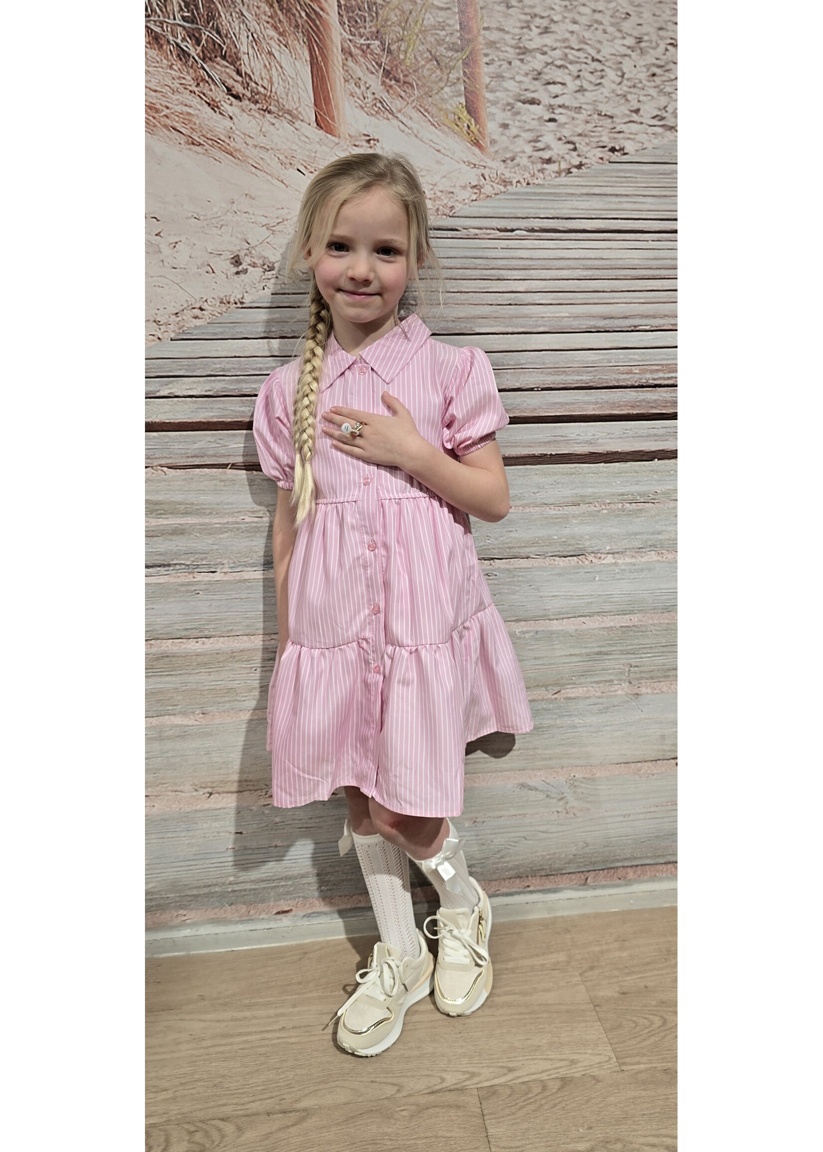 Jurk  Marith drie kleuren