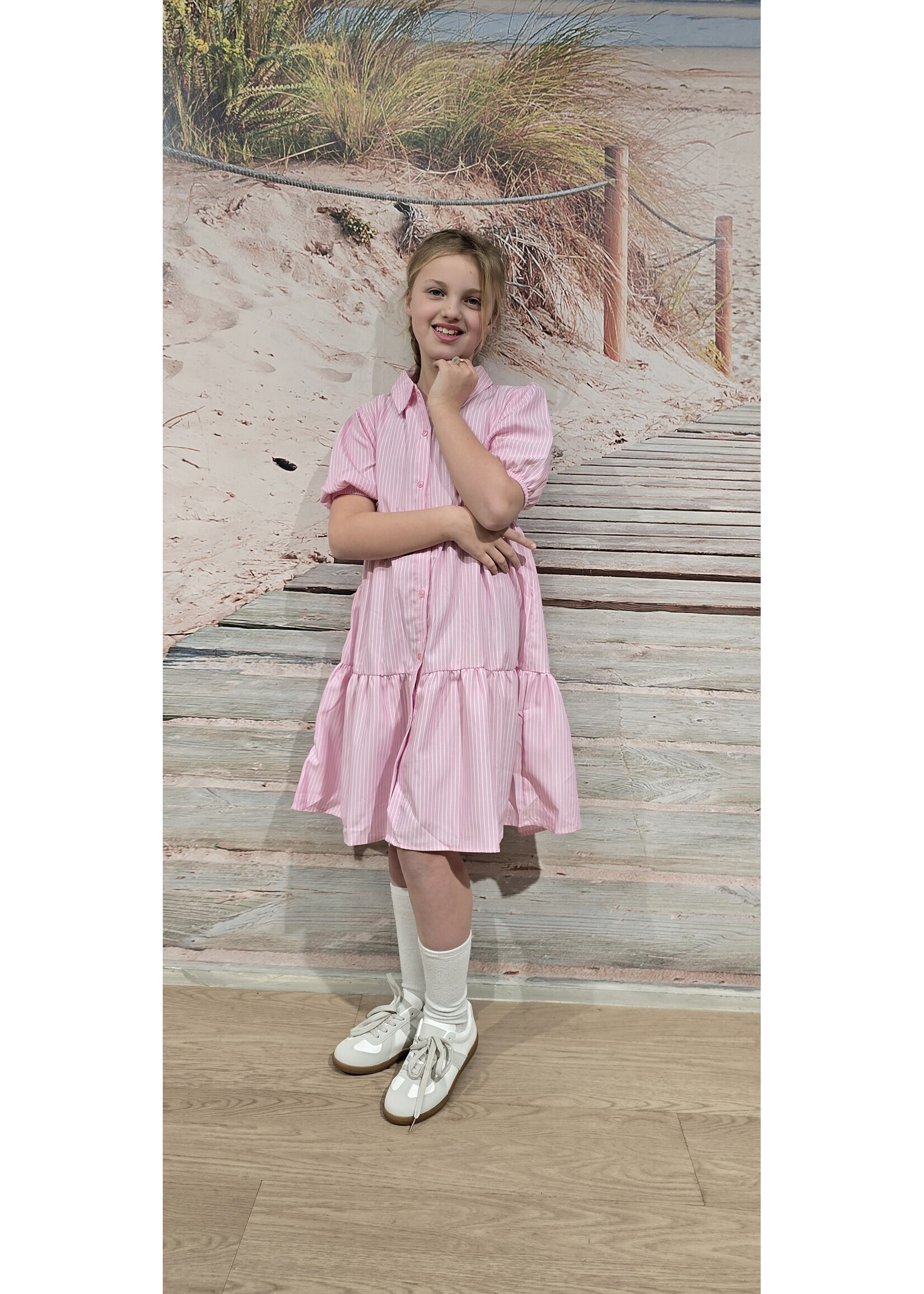 Jurk  Marith drie kleuren