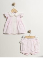 Jurk met broekje roze