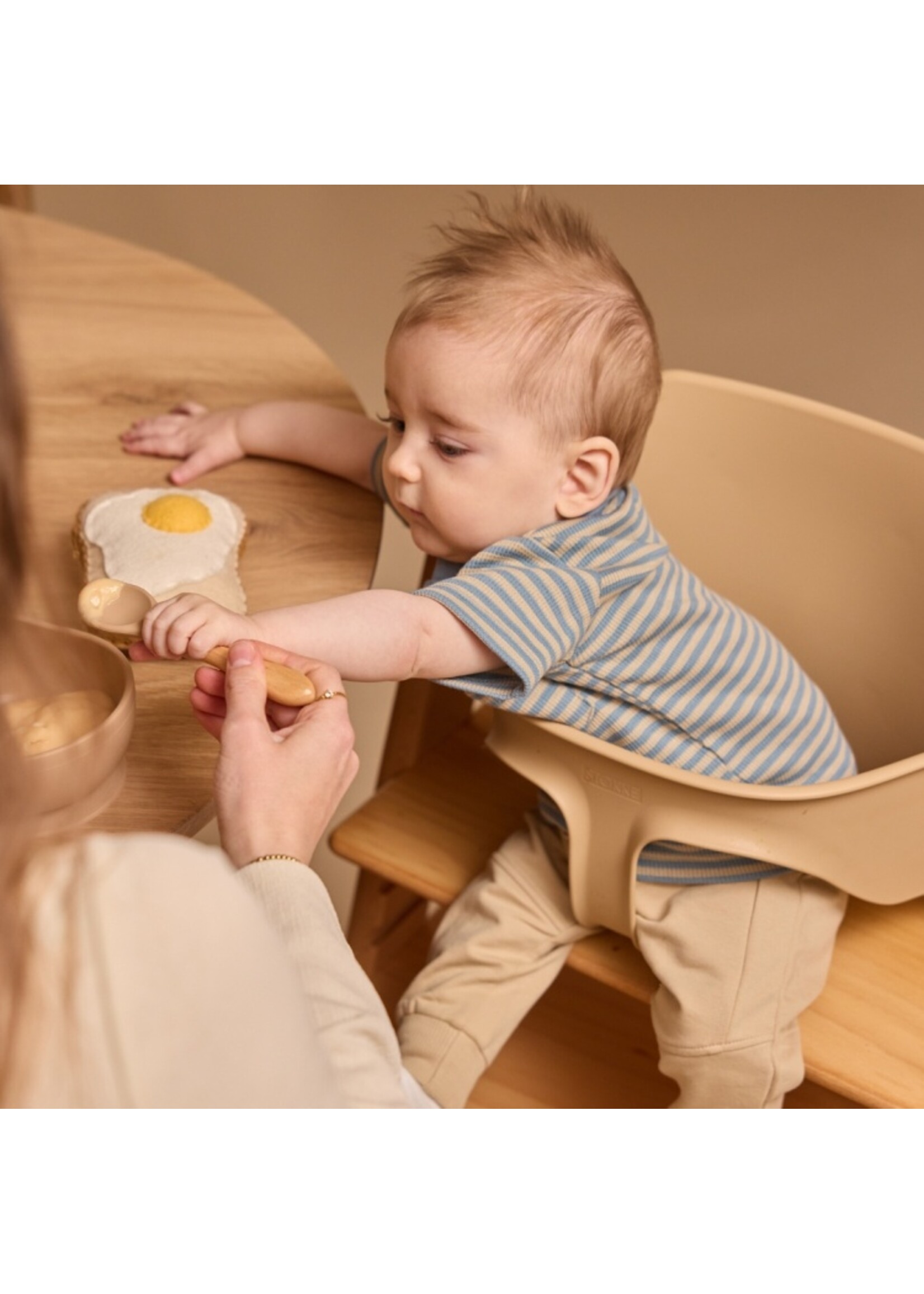 Shirt effen of streep