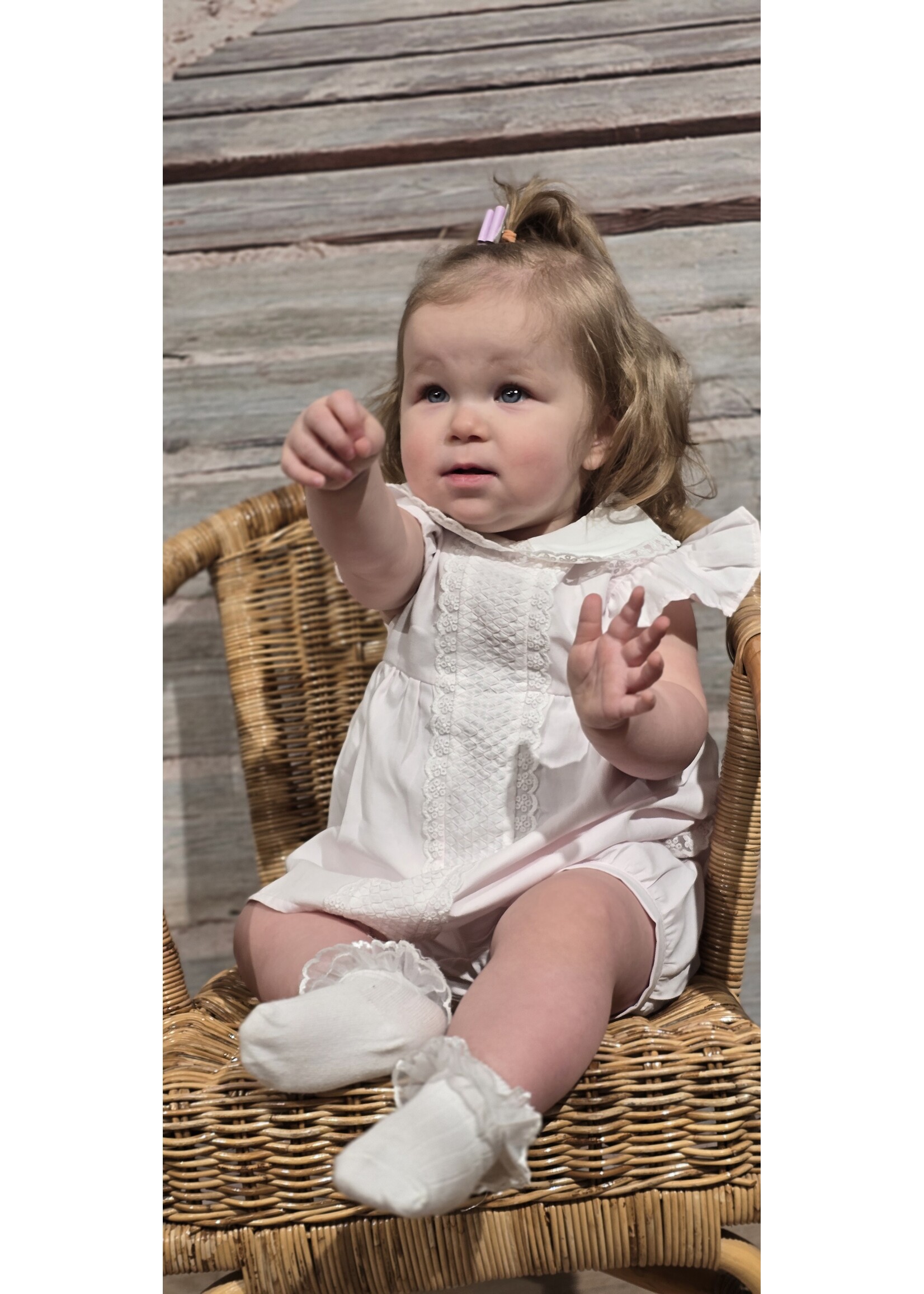 Jurk met broekje roze