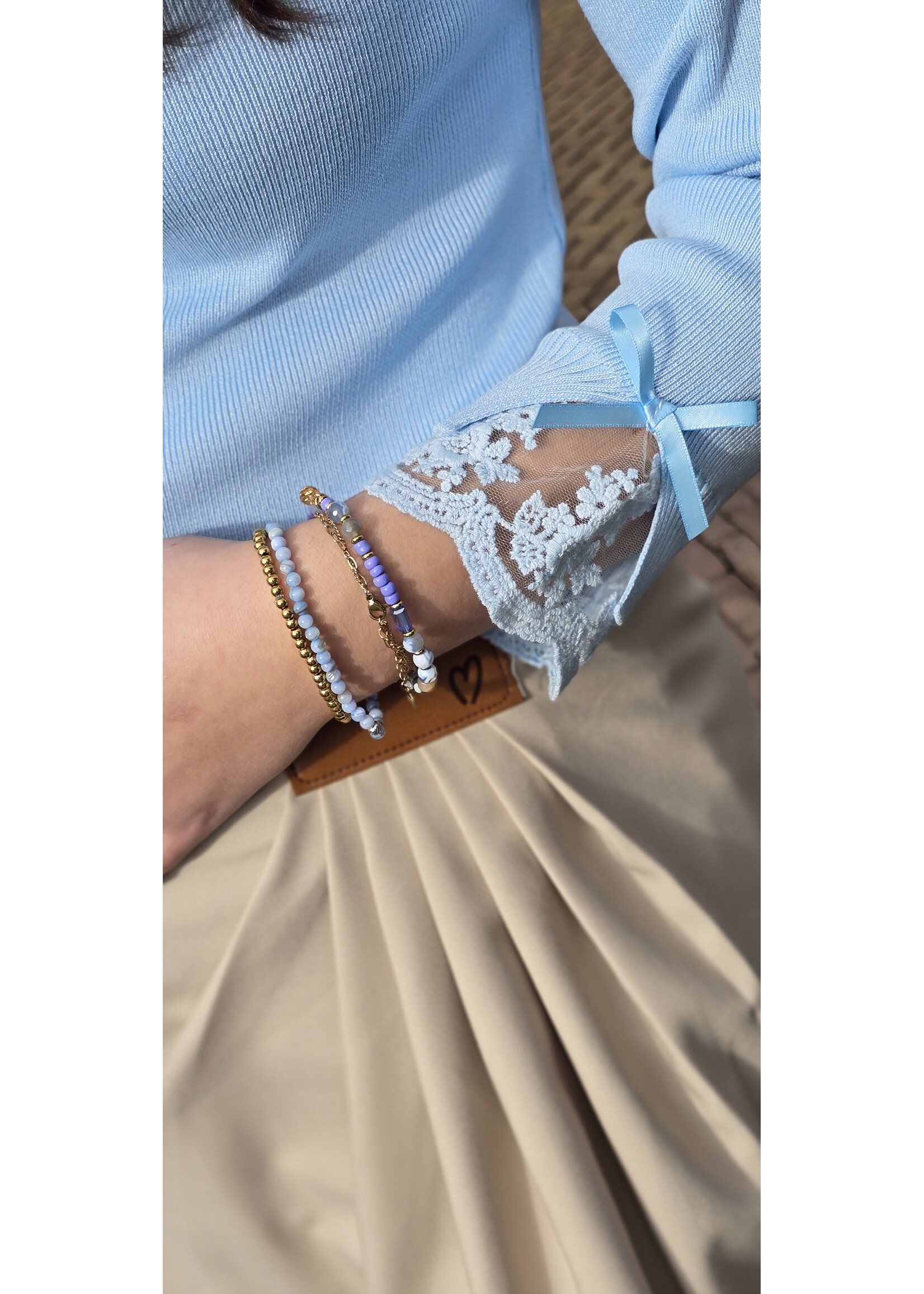 Knitwear top Irene twee kleuren