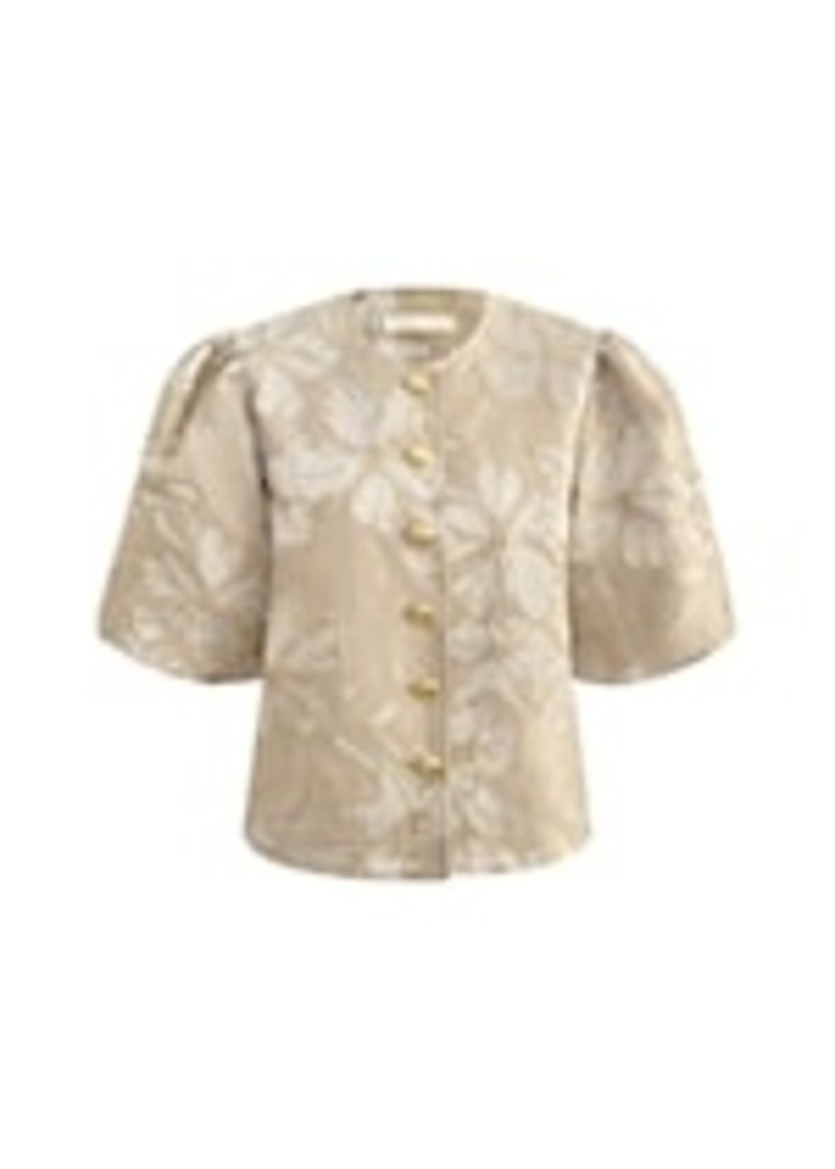 Jacket korte mouw satijn