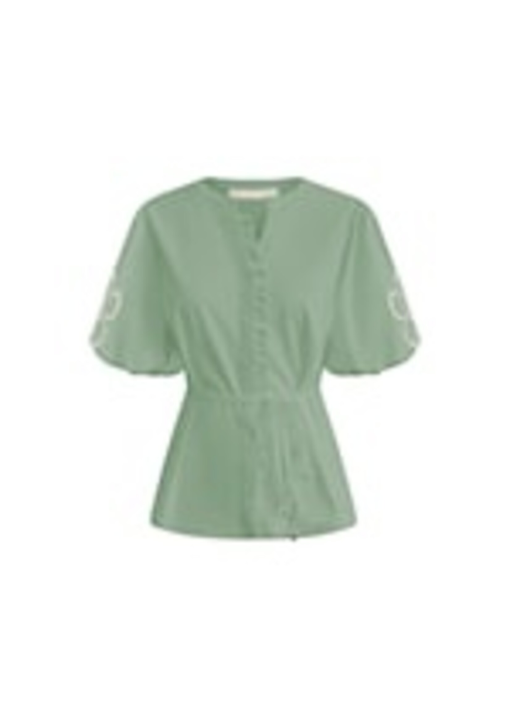 Blouse met borduursel