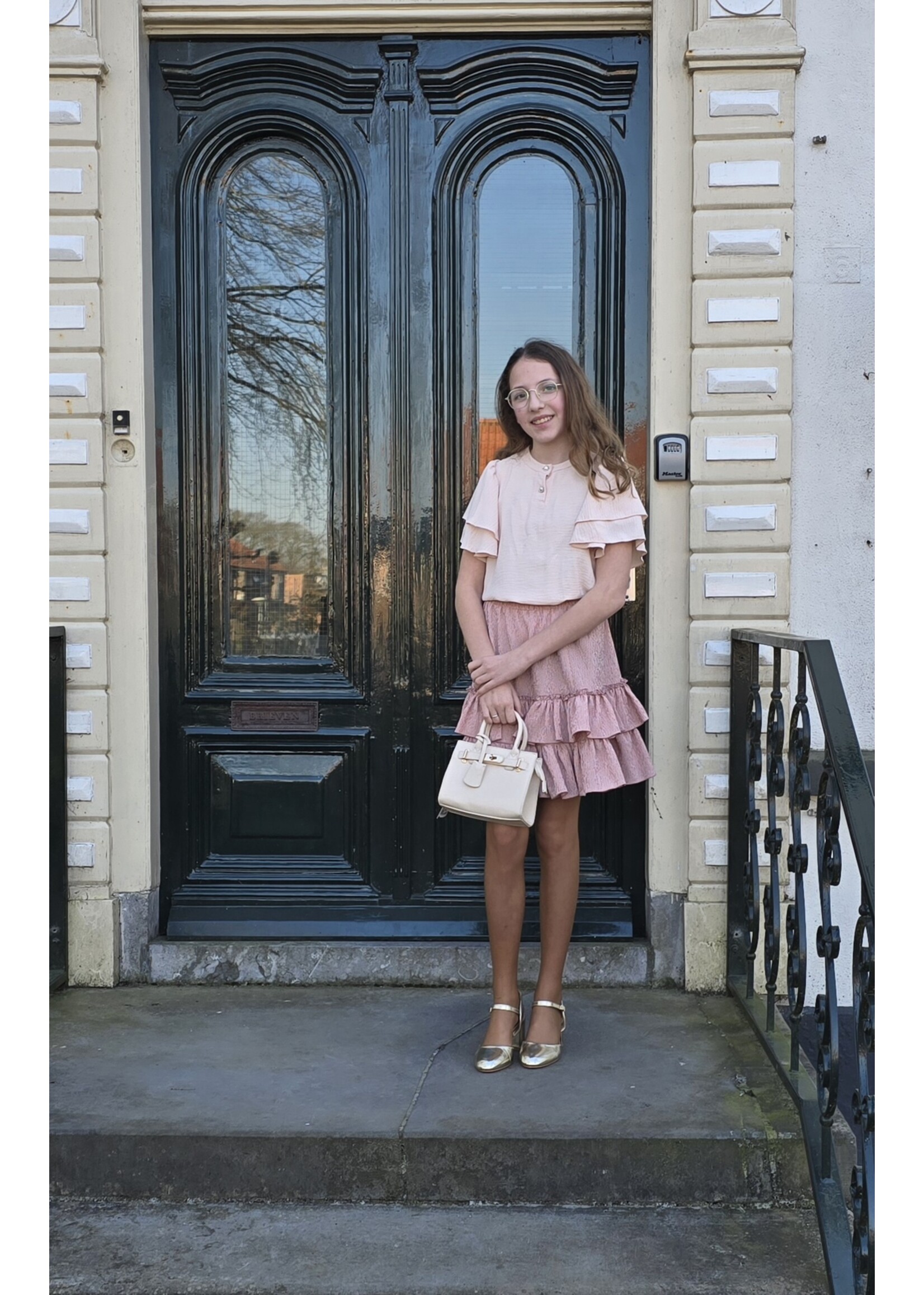 Blouse Annegreet roze