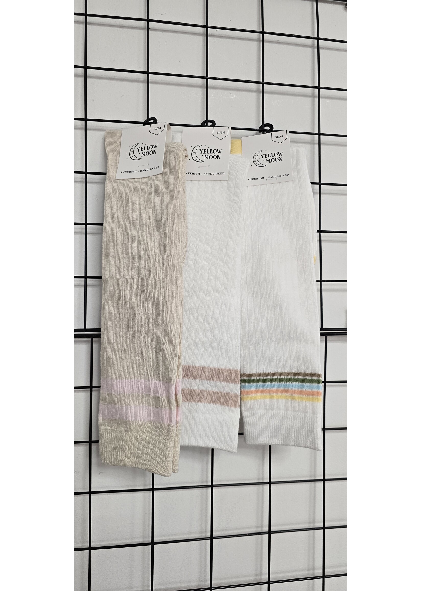 Kniekous Yellow moon gekleurd