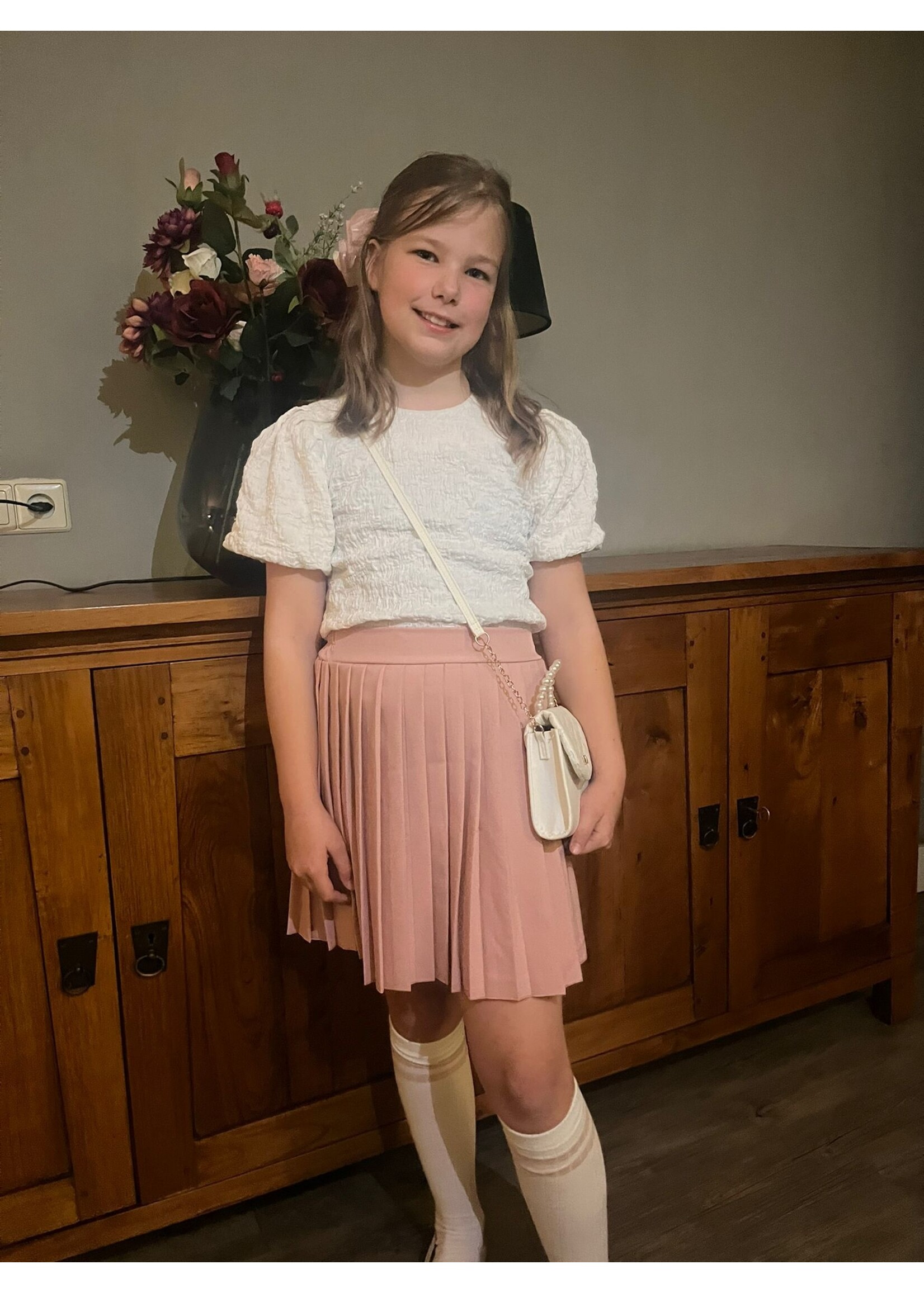 Blouse met ballonmouwtjes