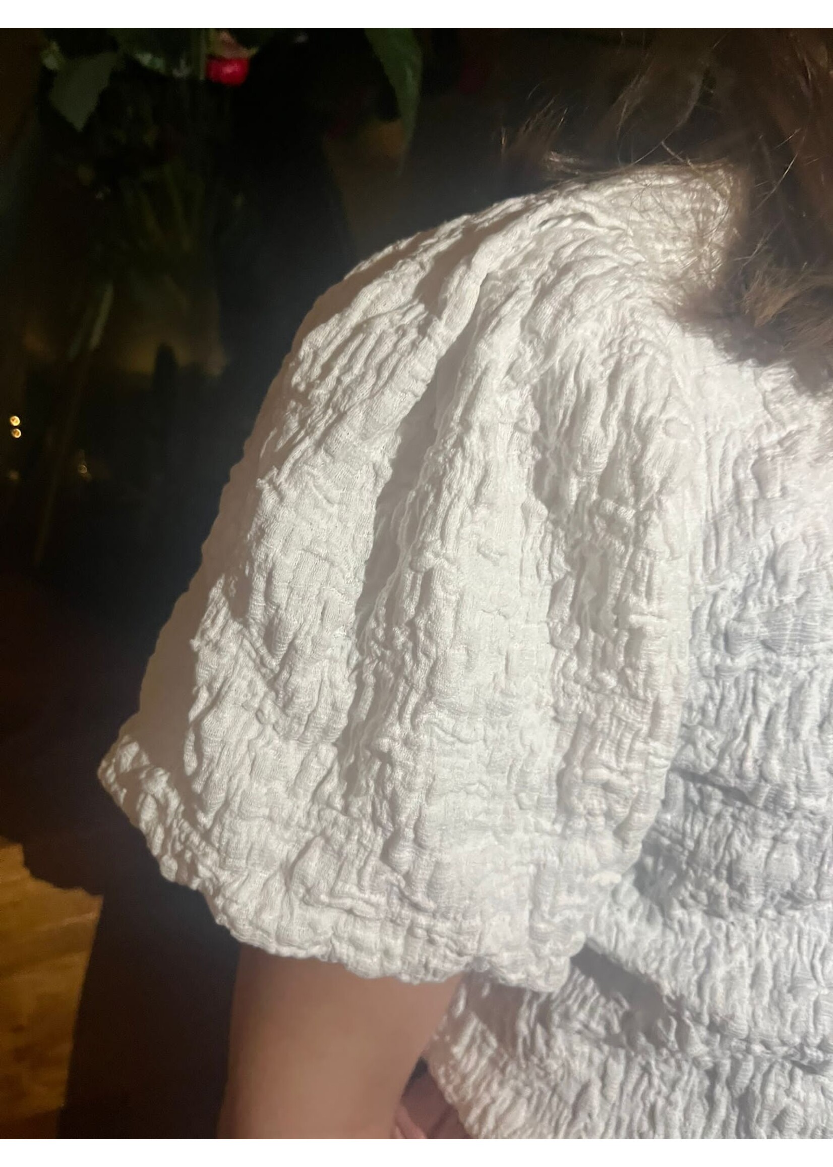 Blouse met ballonmouwtjes