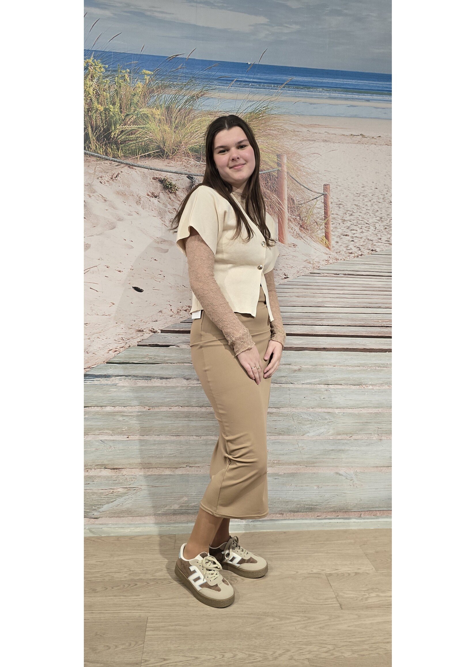 Koker rok meer kleuren