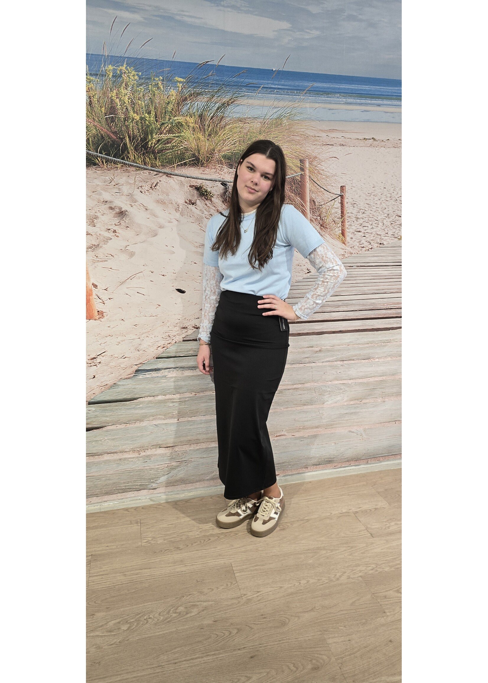 Koker rok meer kleuren