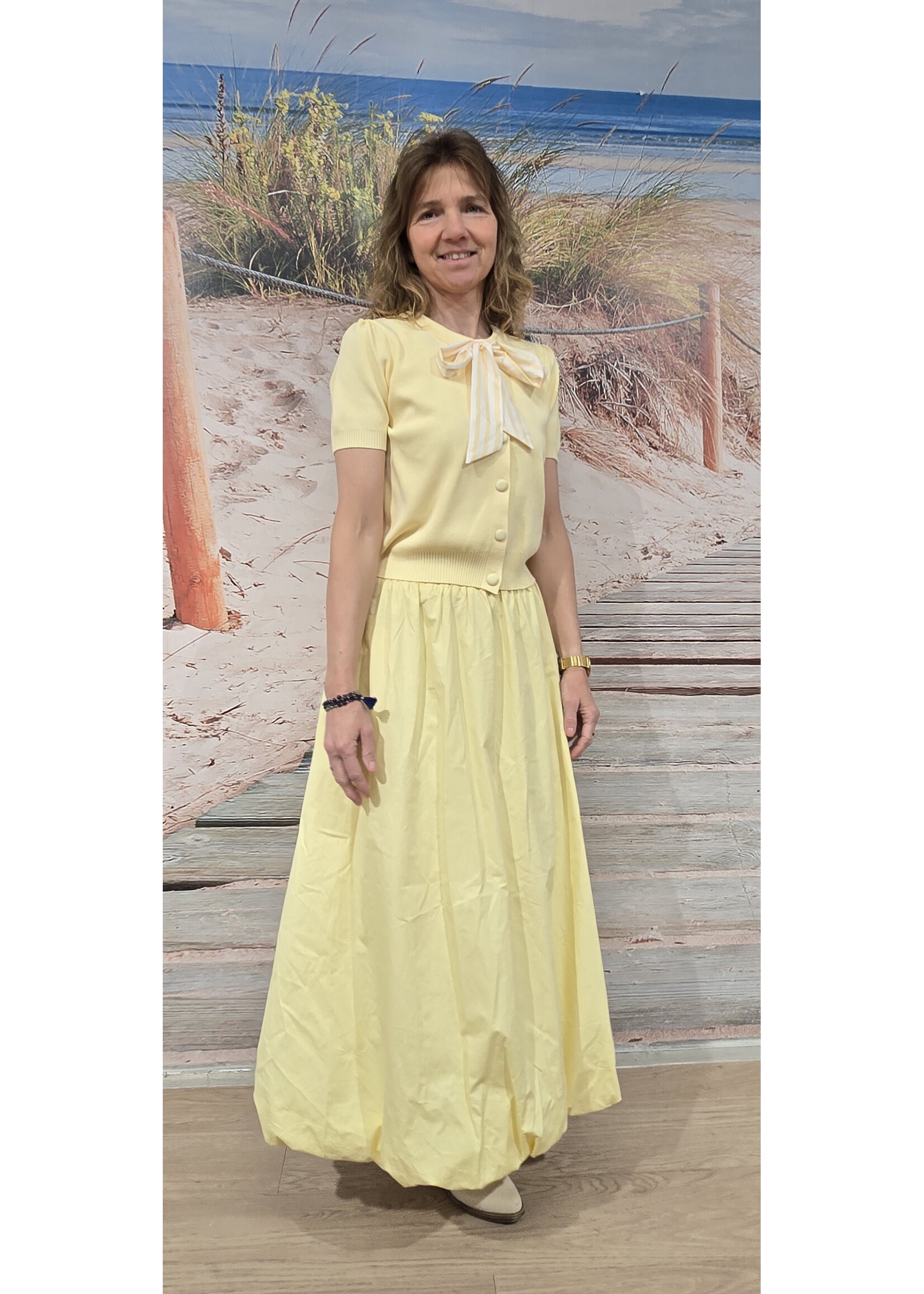 Knitwear vestje met strik