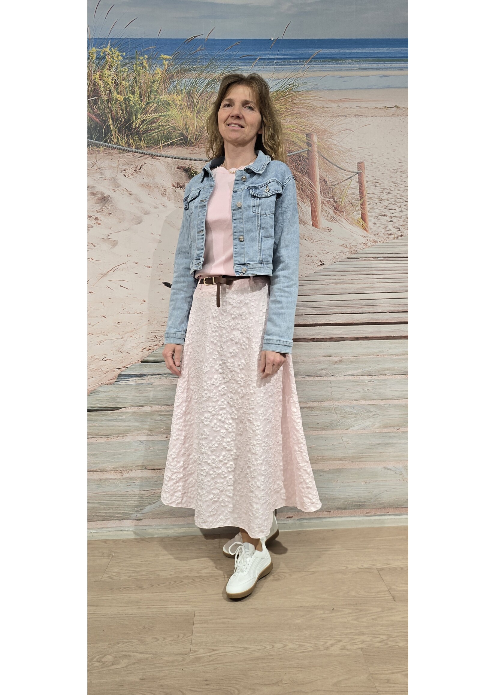 Jeans jasje grote maten