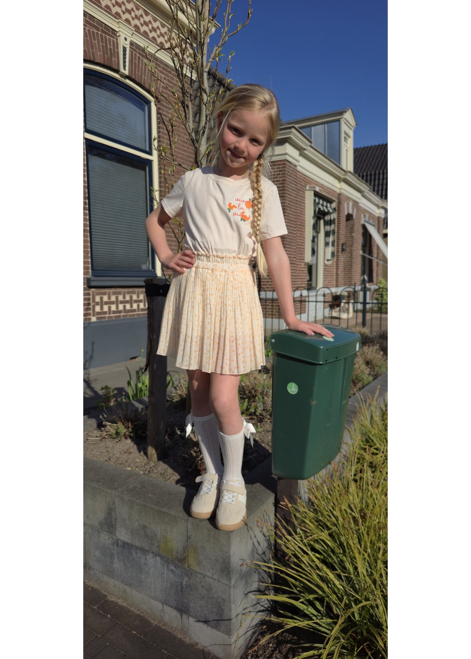 Plissé rokje meer kleuren