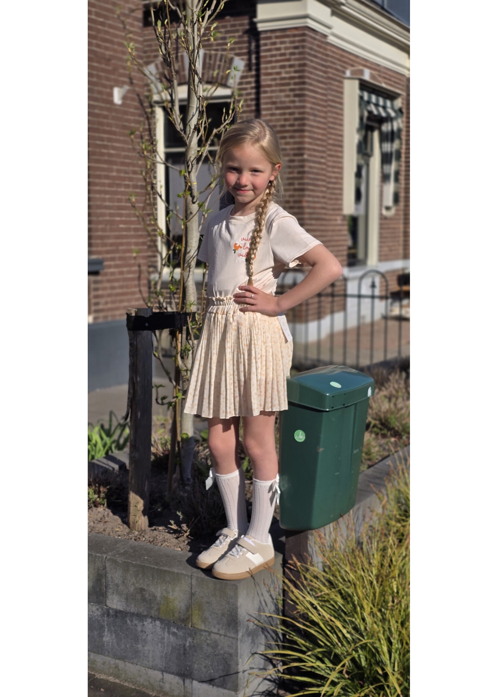 Plissé rokje meer kleuren