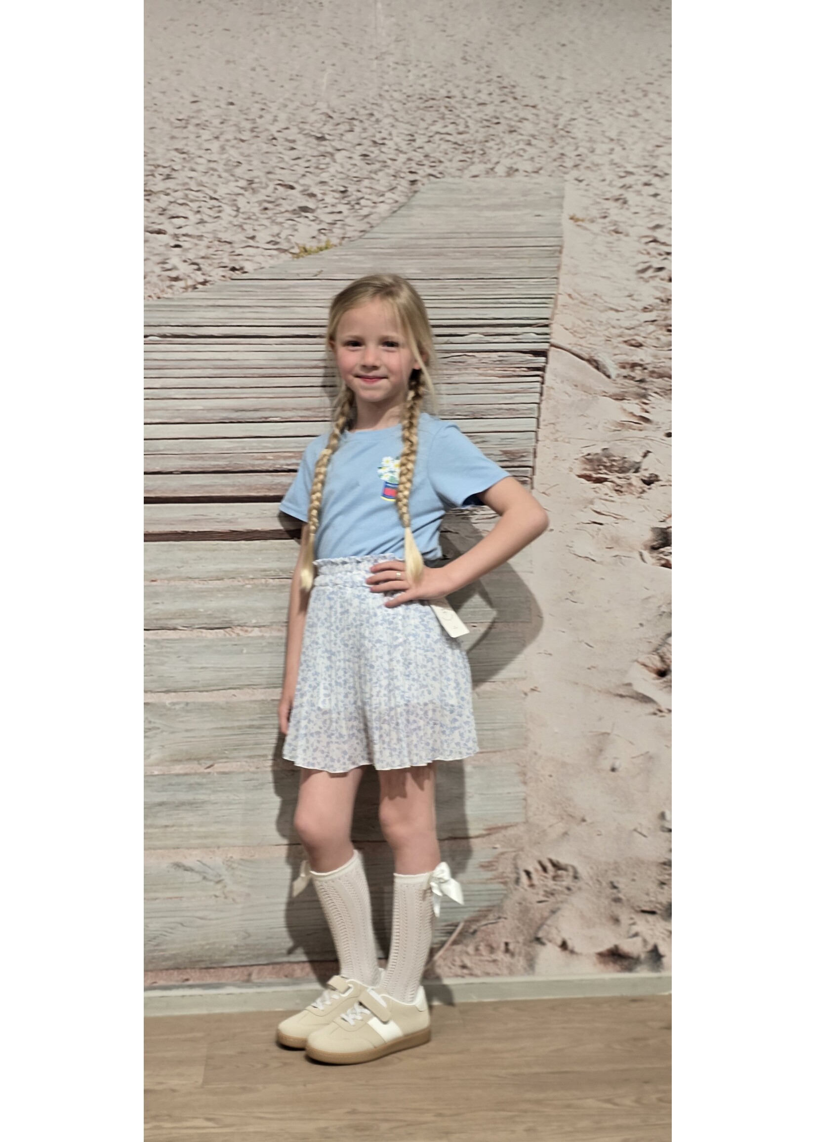 Plissé rokje meer kleuren