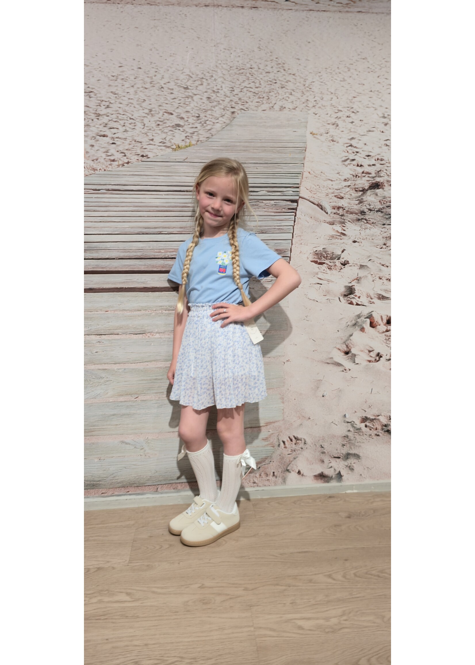 Plissé rokje meer kleuren