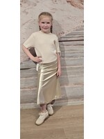 Satijnen rok drie kleuren